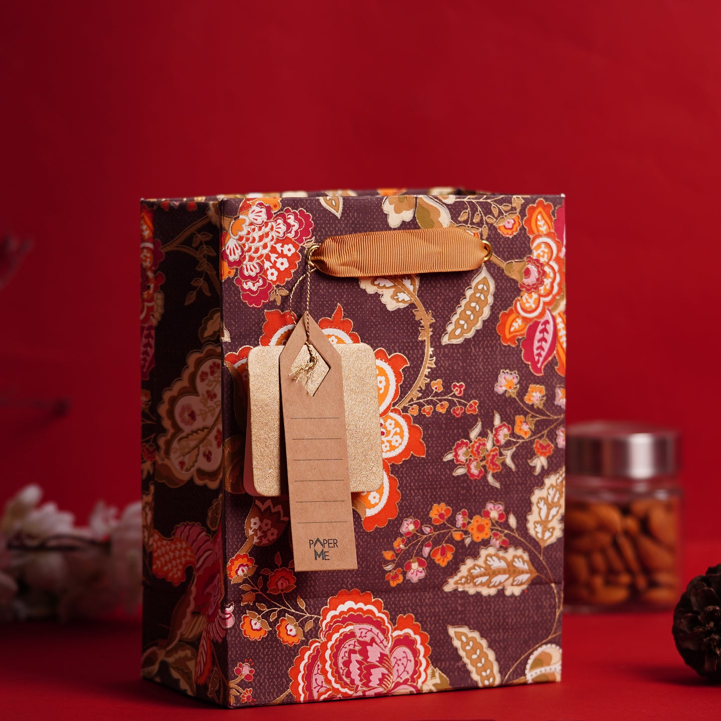 Jamavar Jal Small Gift Bag (Set of 3)