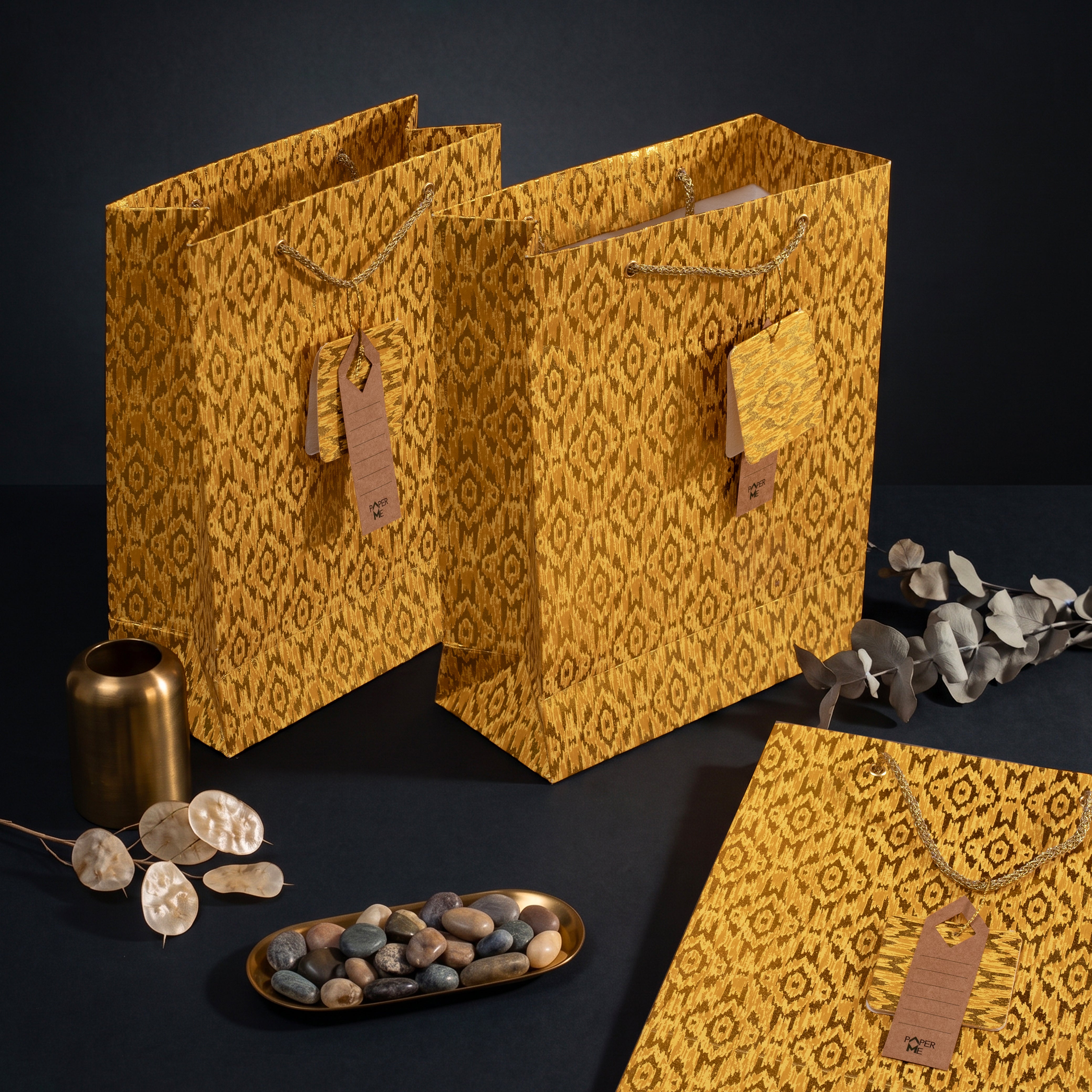 Akriti Medium Gift Bag ( Set of 3 )