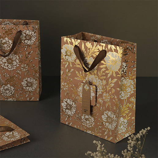 Botanical Medium Gift Bag  (Set of 3)