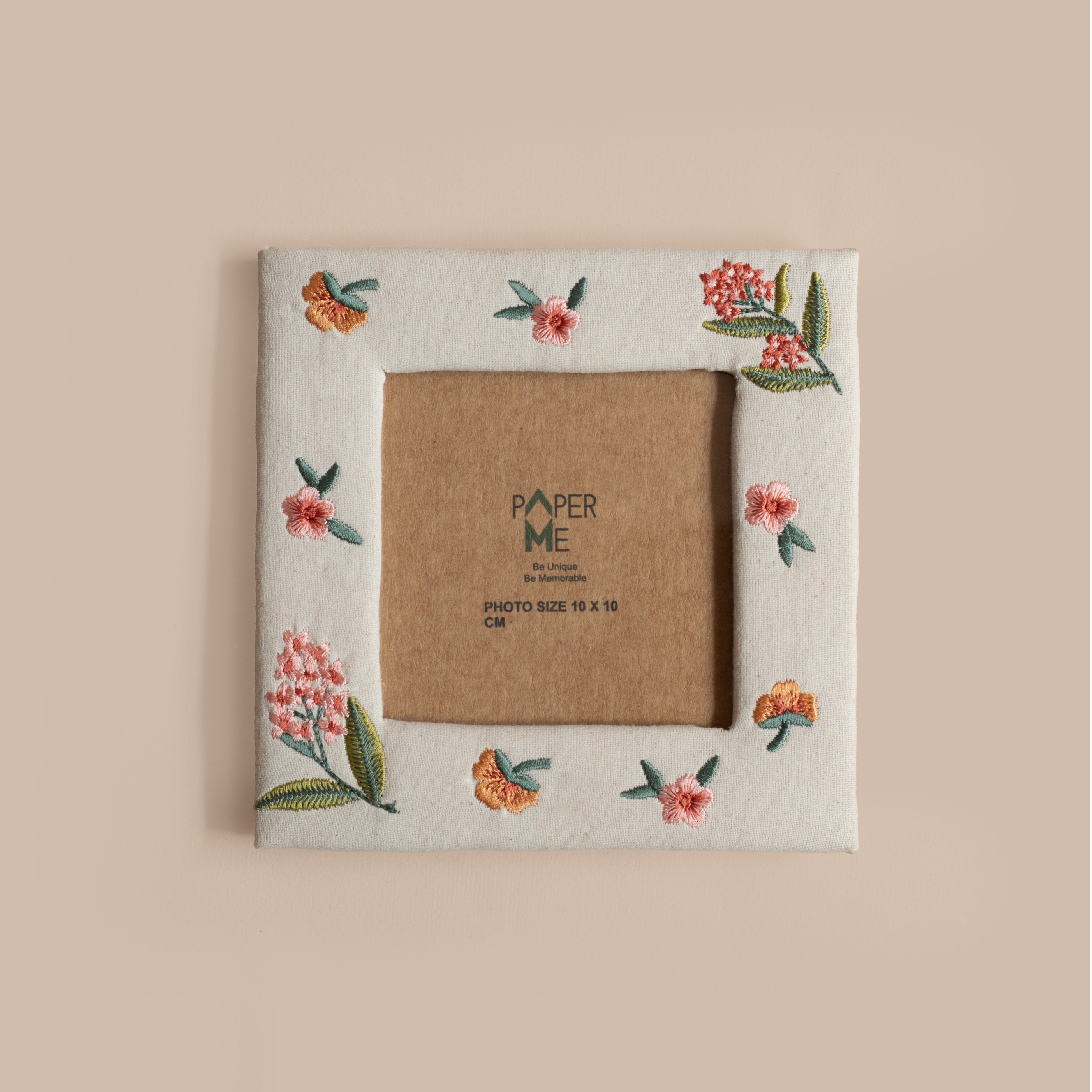 Wildflower Embroidered Frame