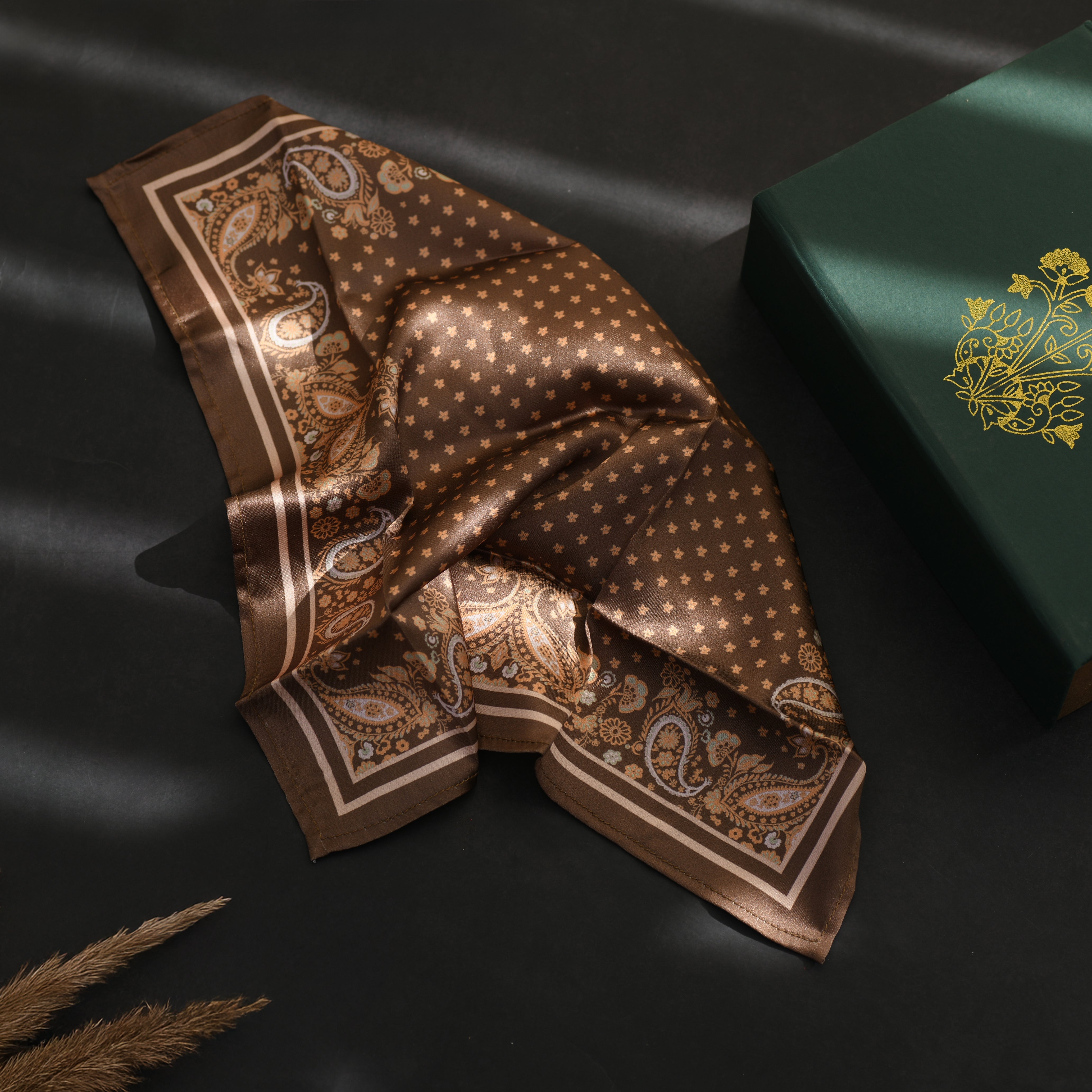 Whimsical Pocket Square Christmas Gift Set