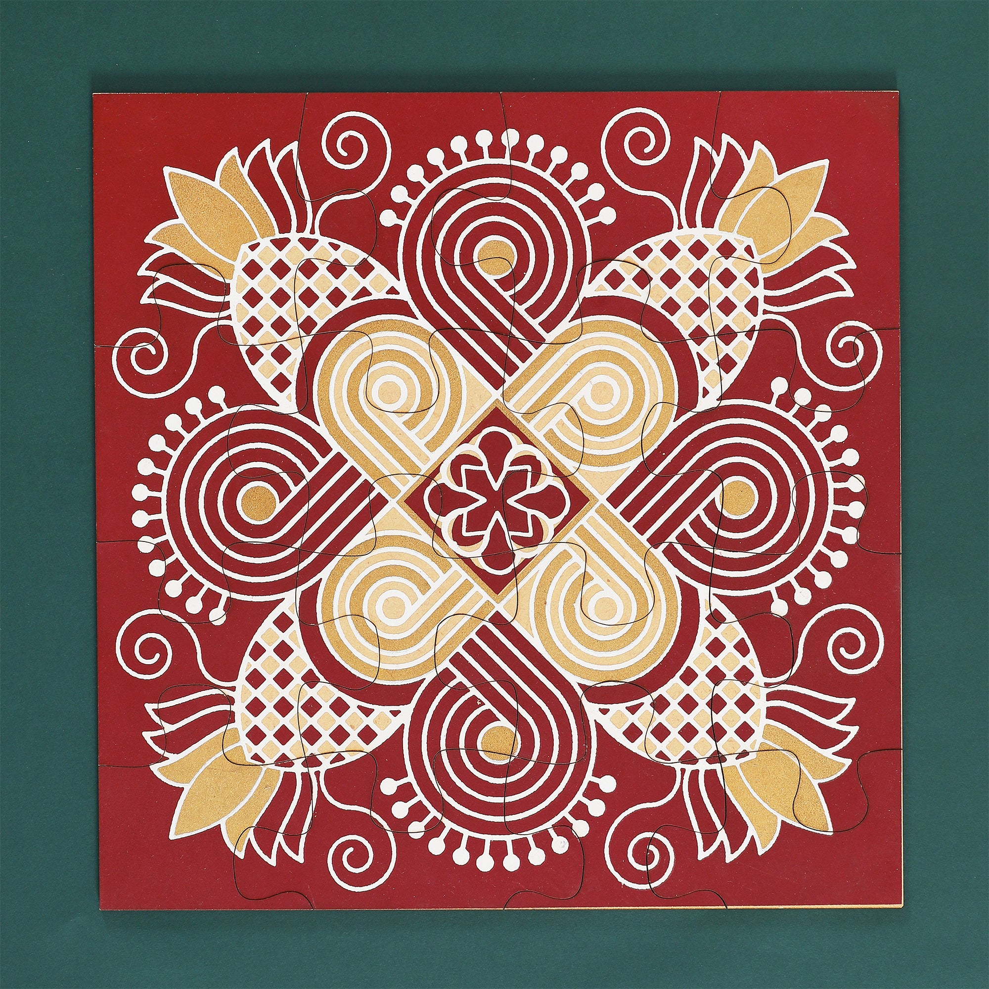 Mandana Rangoli Puzzle