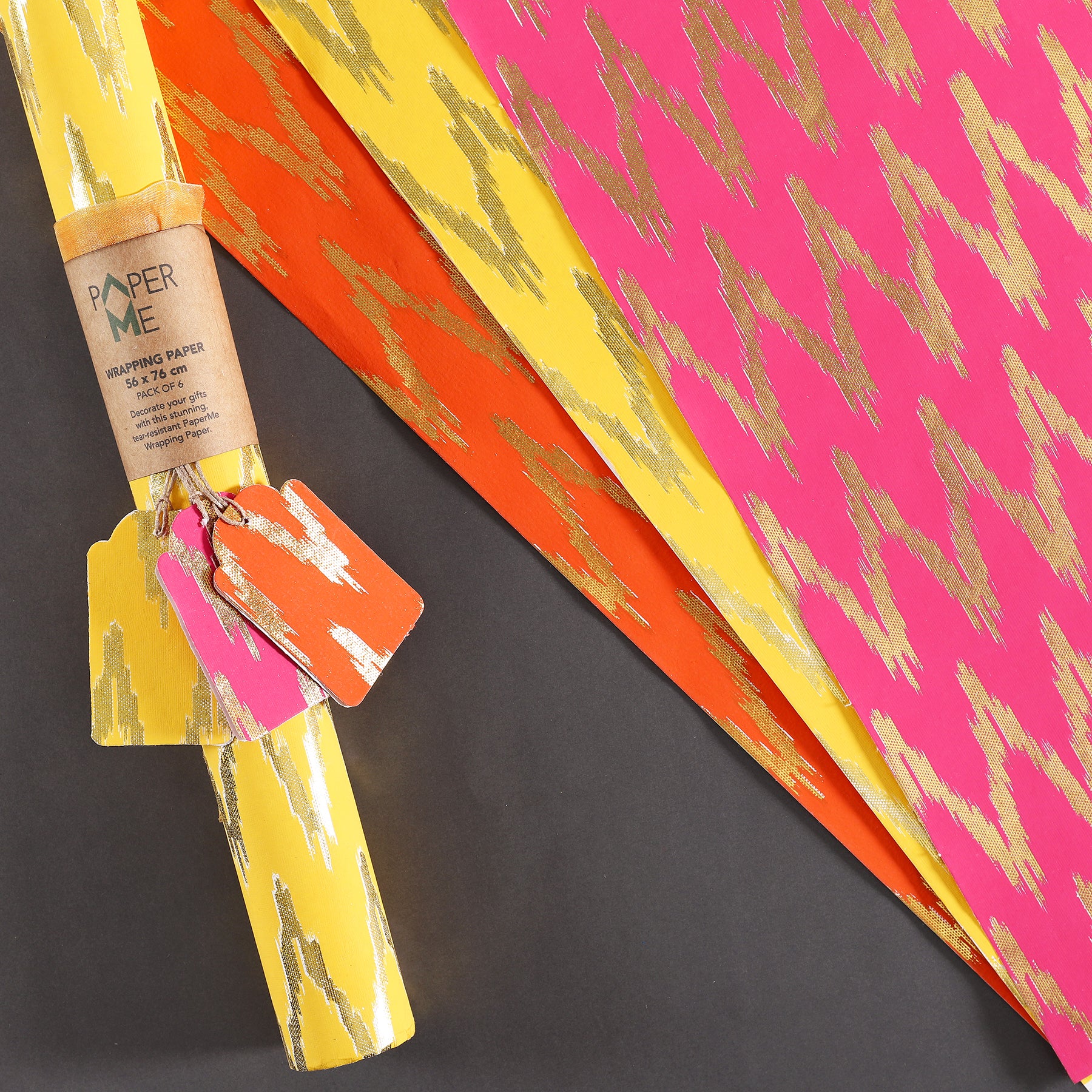 Ikat Gift Wrap (Set of 6)