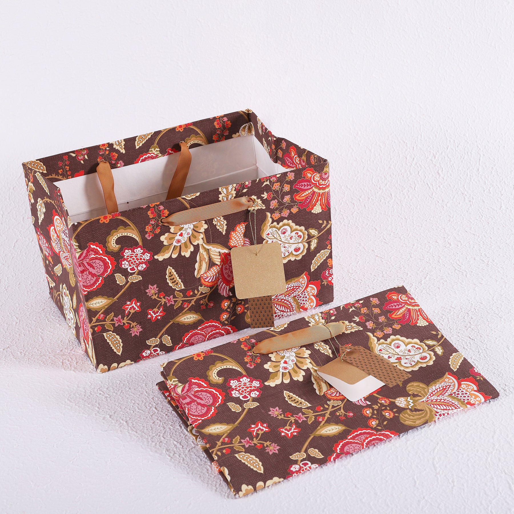 Jamavar Large Broad Base Bag (Set of 2)