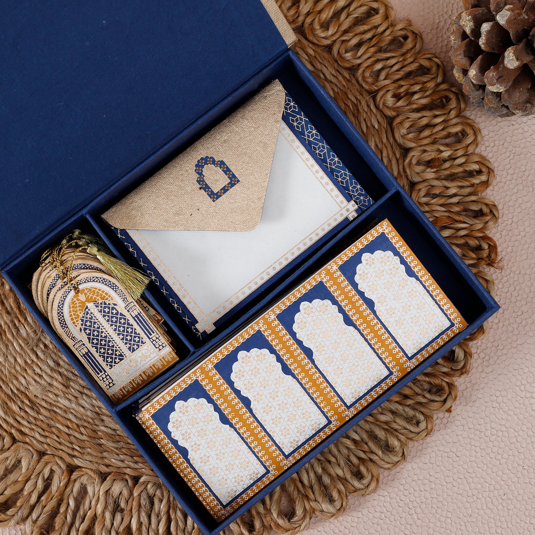 Jharokha Whispering Wishes Rakhi Gift Set