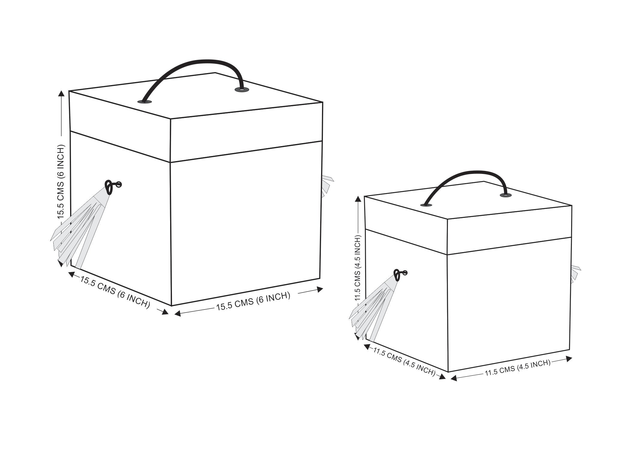 Rangrez Square Gift Box