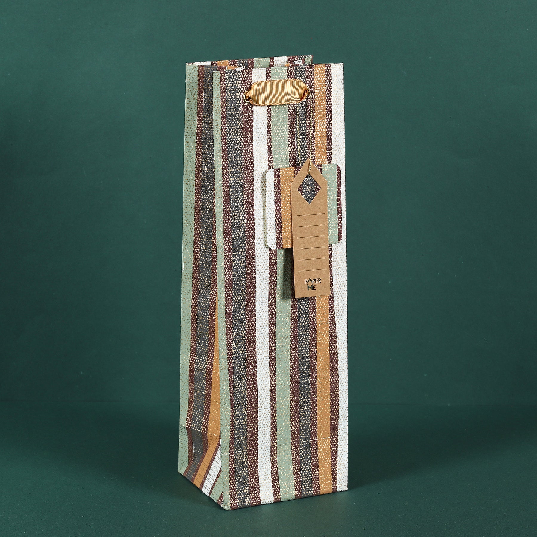 Brown Story Wine Bag