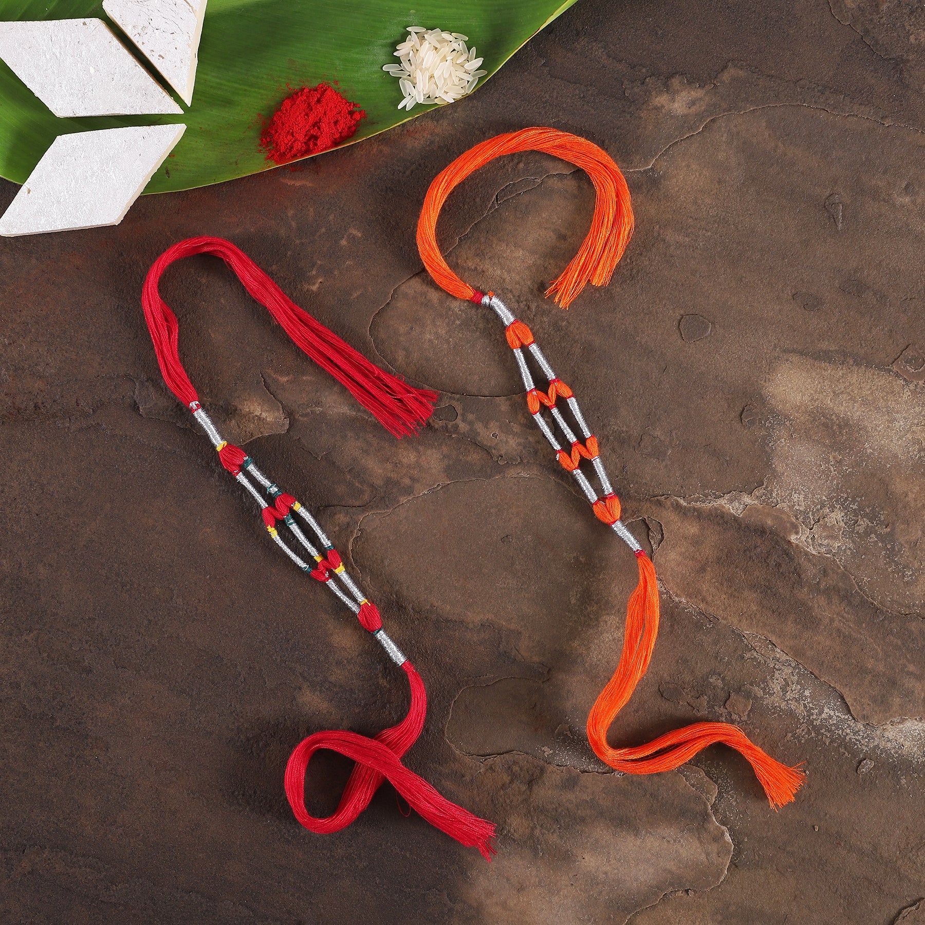 Jaali Rakhi (Set of 2)