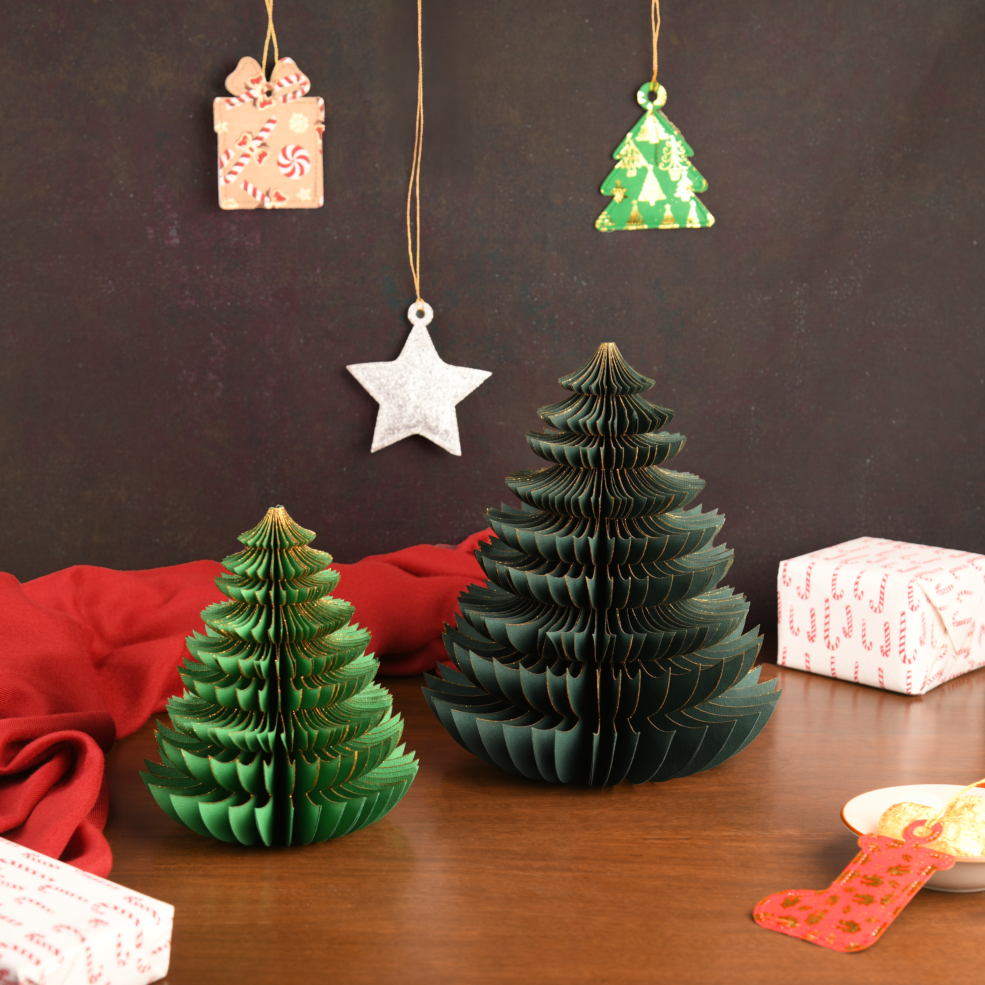 Honeycomb Christmas Tree ( Set Of 2 )