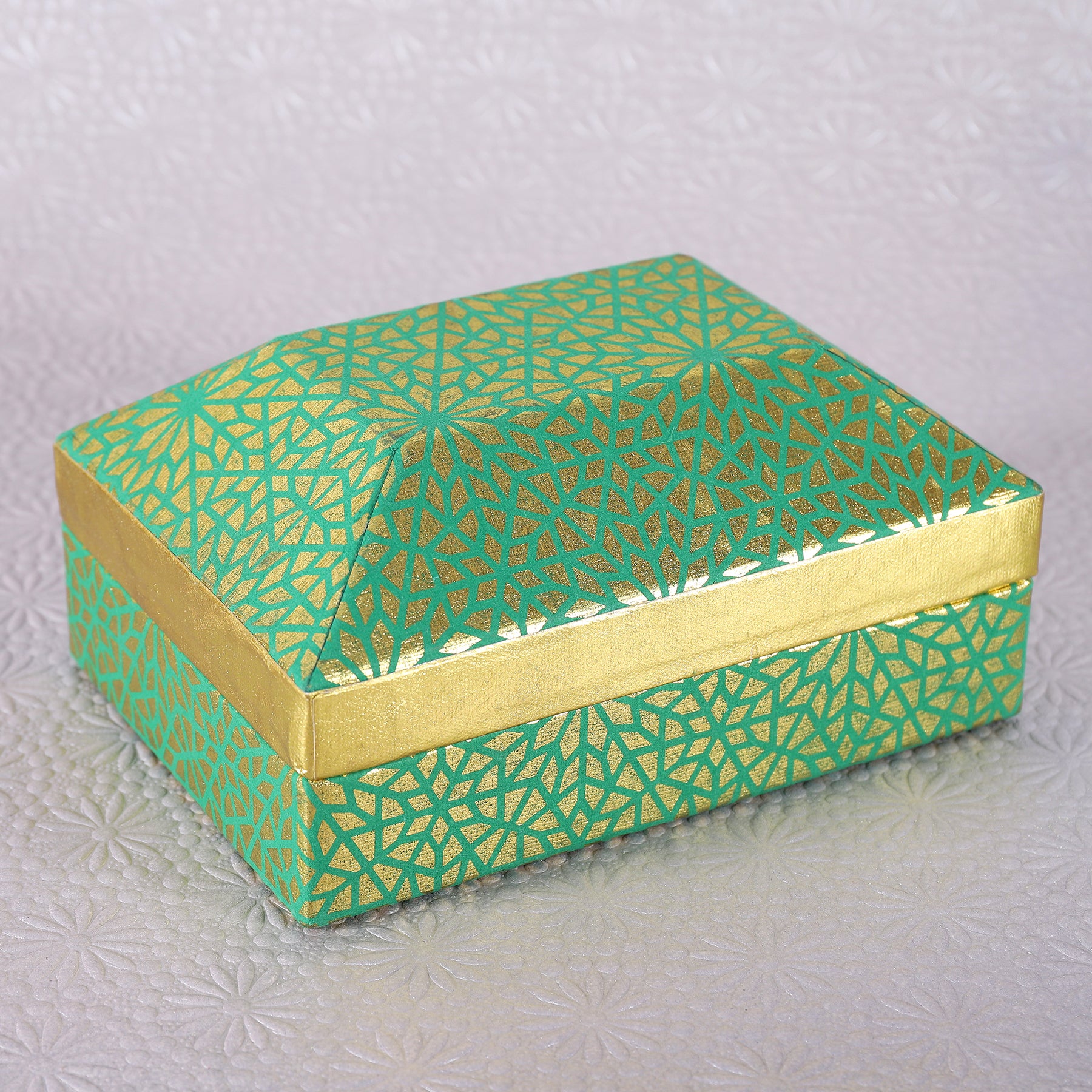 Mosaic Pyramid Shape Box
