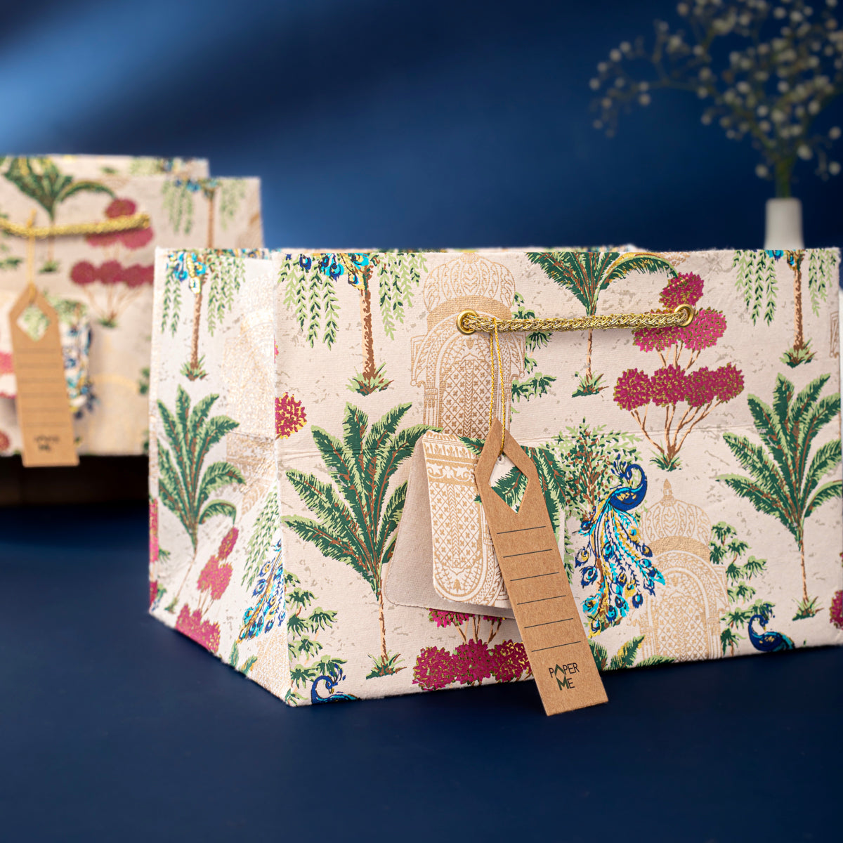 Vrindavan Small Broad Base Bag (Set of 2)