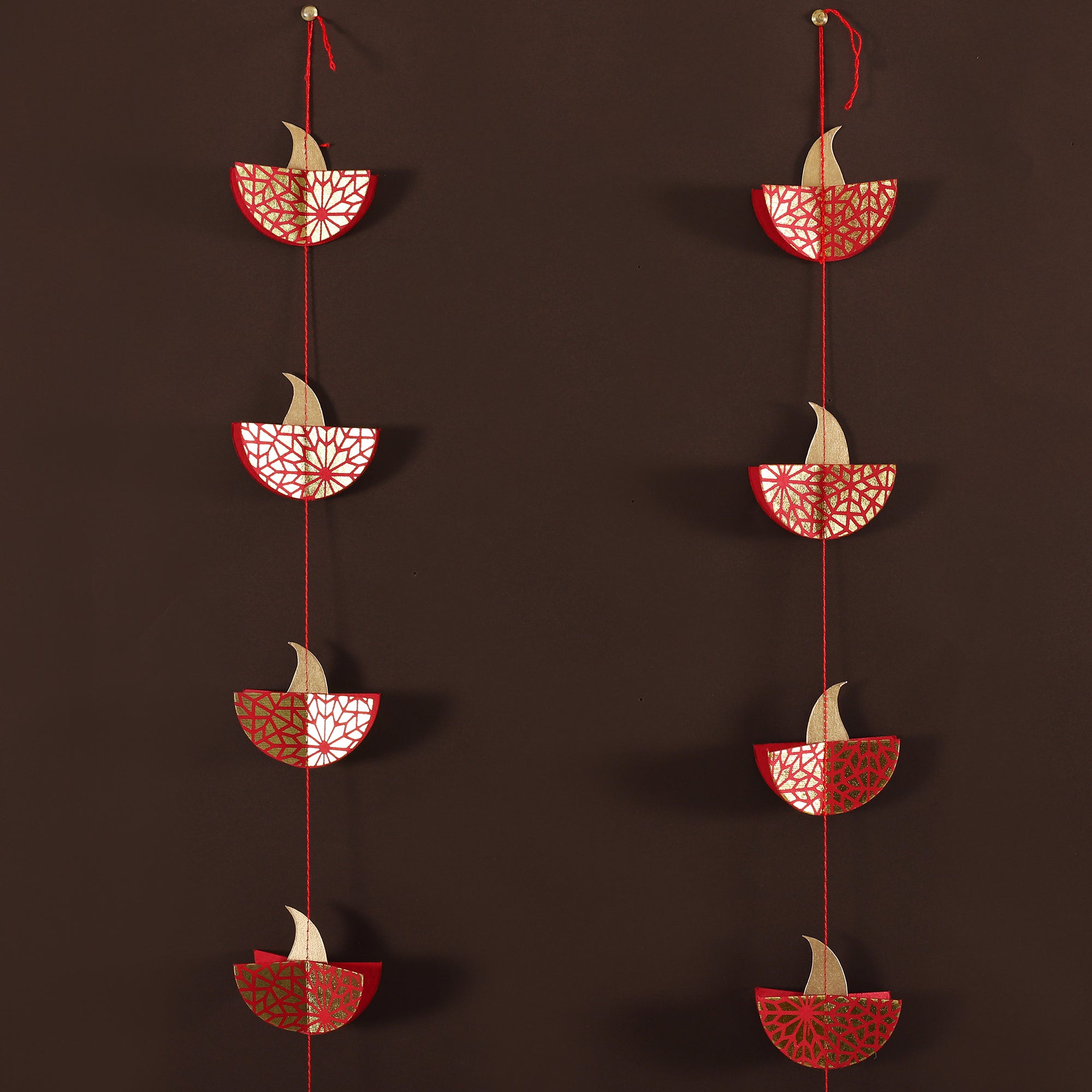 3D Diya Dangler (Set of 2)