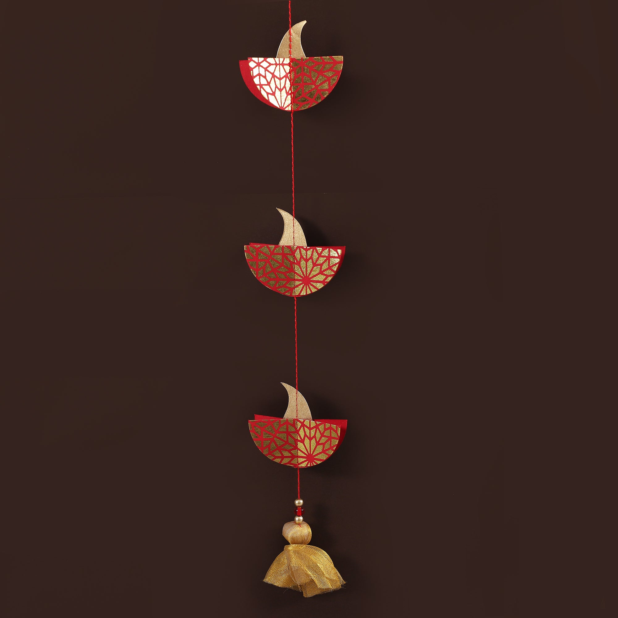 3D Diya Dangler (Set of 2)