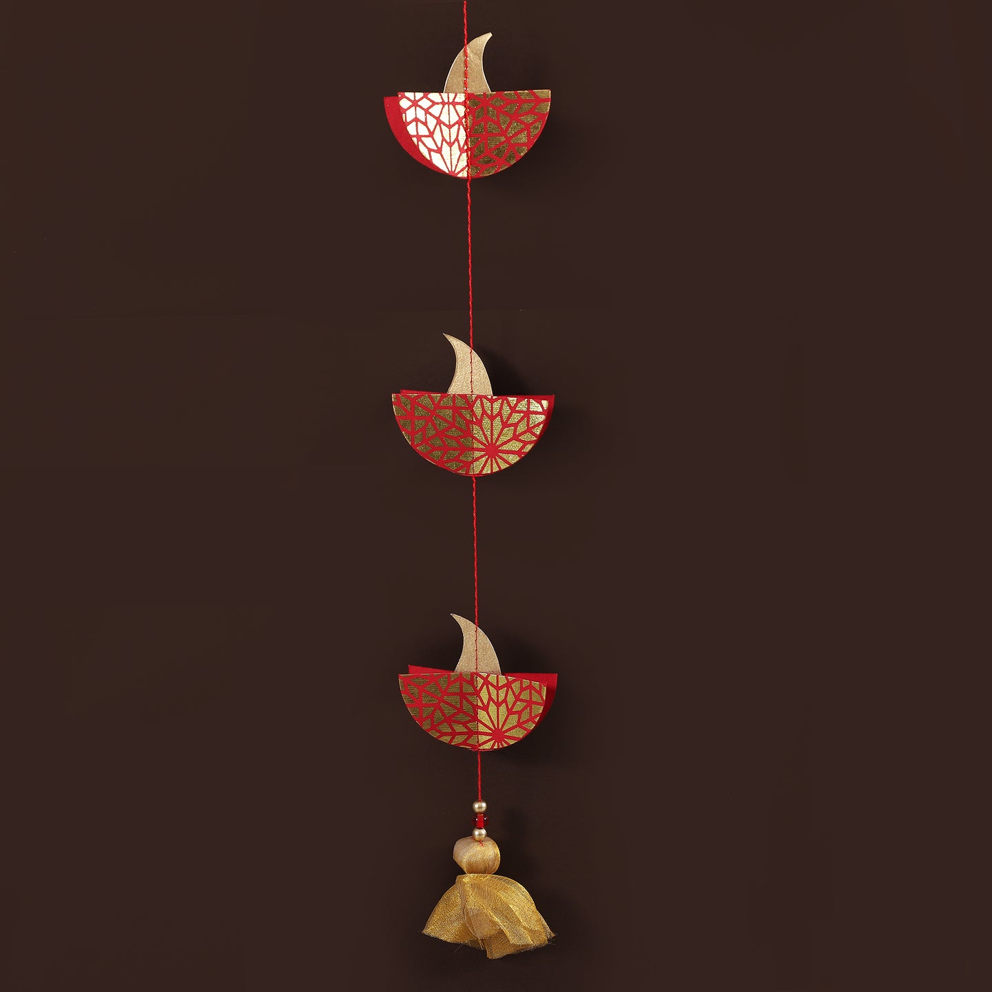 3D Diya Dangler (Set of 2) thumbnail 3