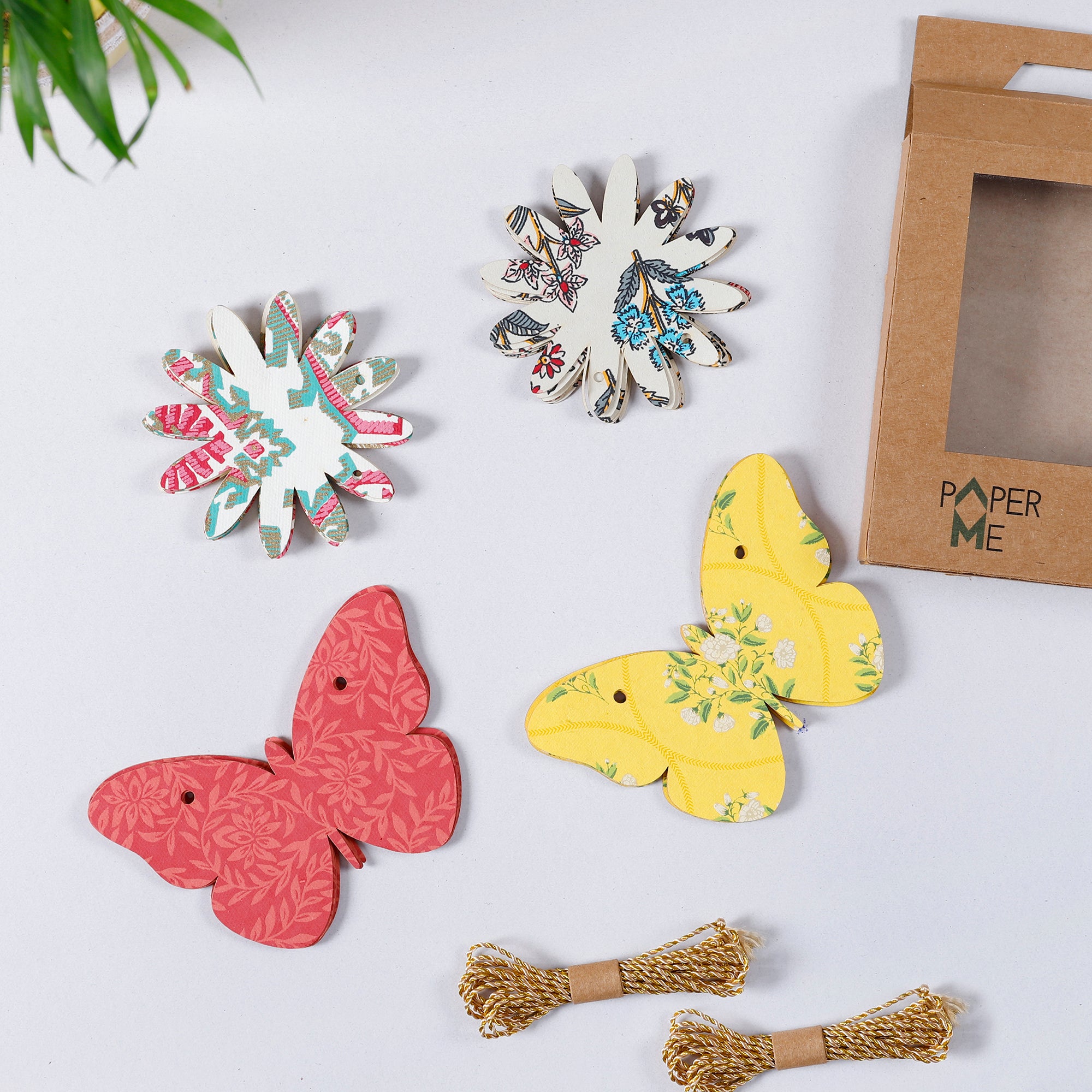 DIY Butterfly & Flower Bunting Kit