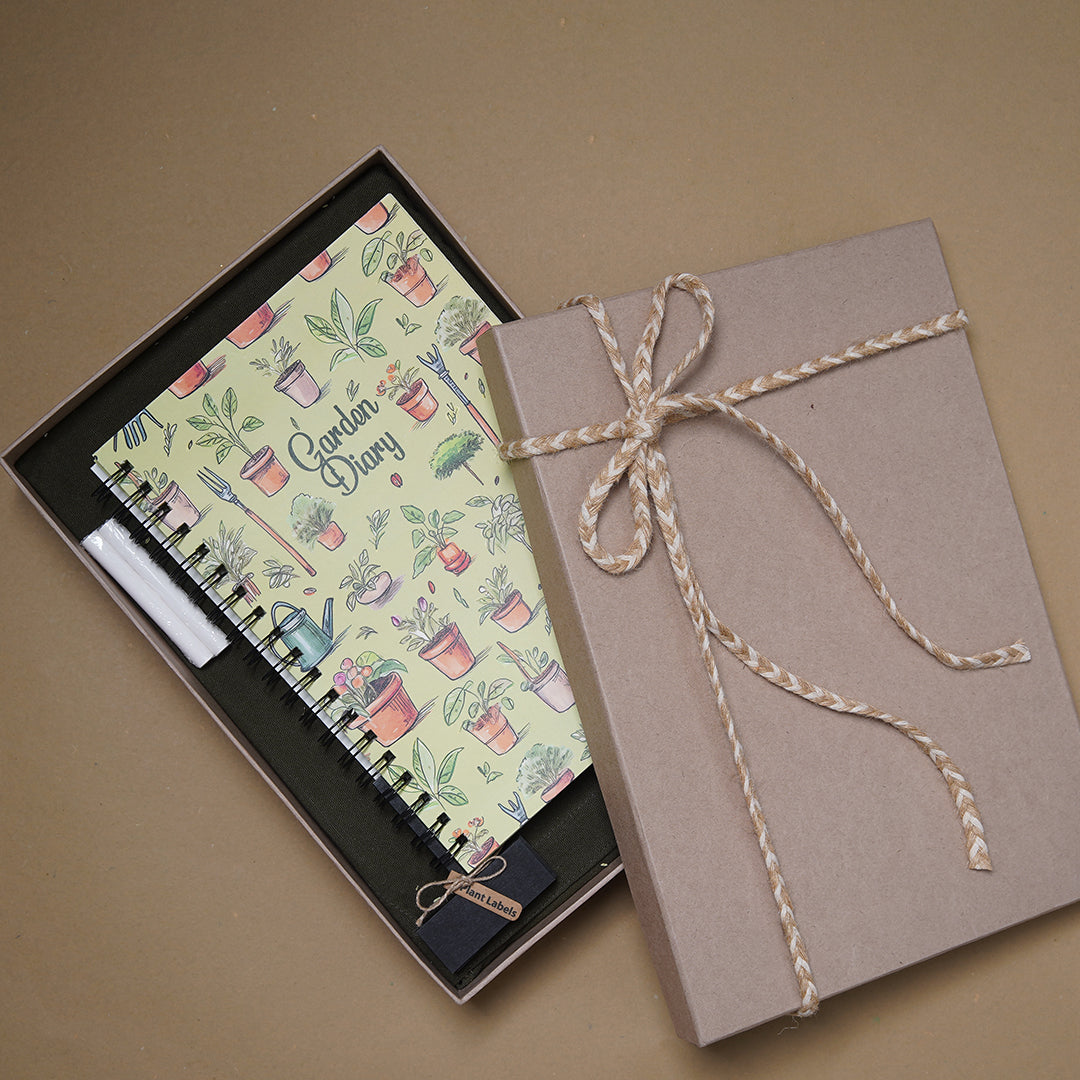 Gardener’s Gift Set (Apron, Journal & Gardening Essentials)