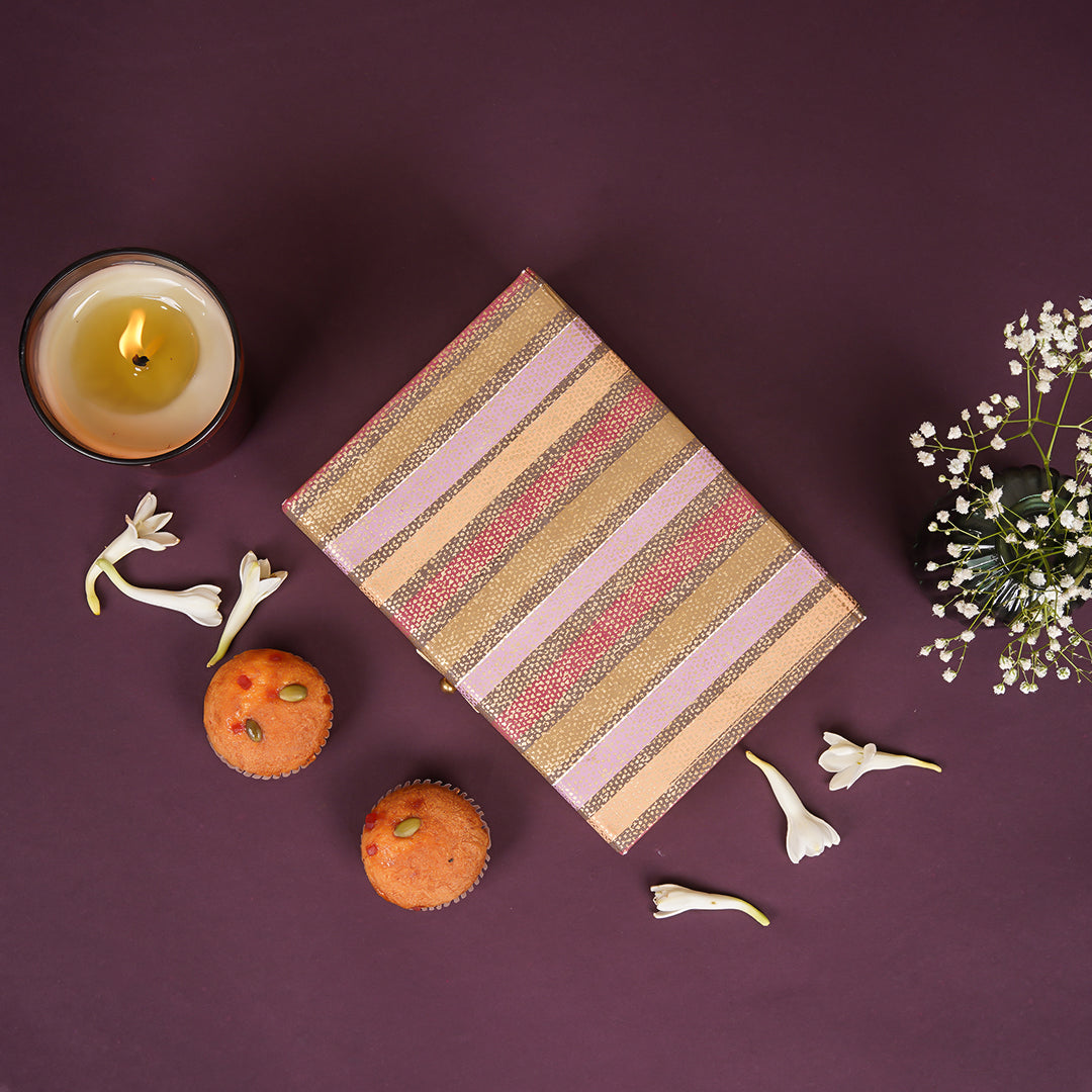 Jamavar Stripes Small Gift Box