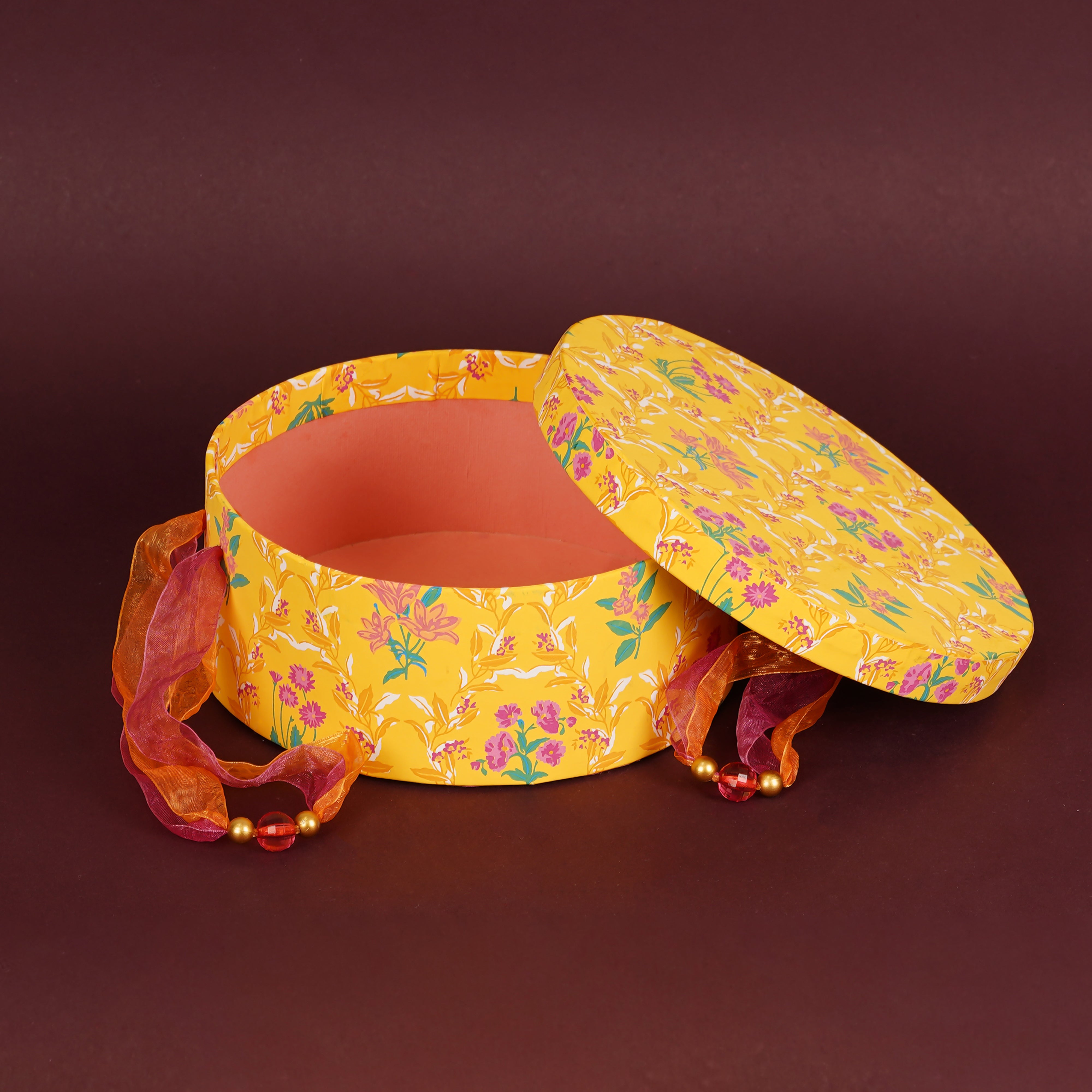 Gul Round Gift Box