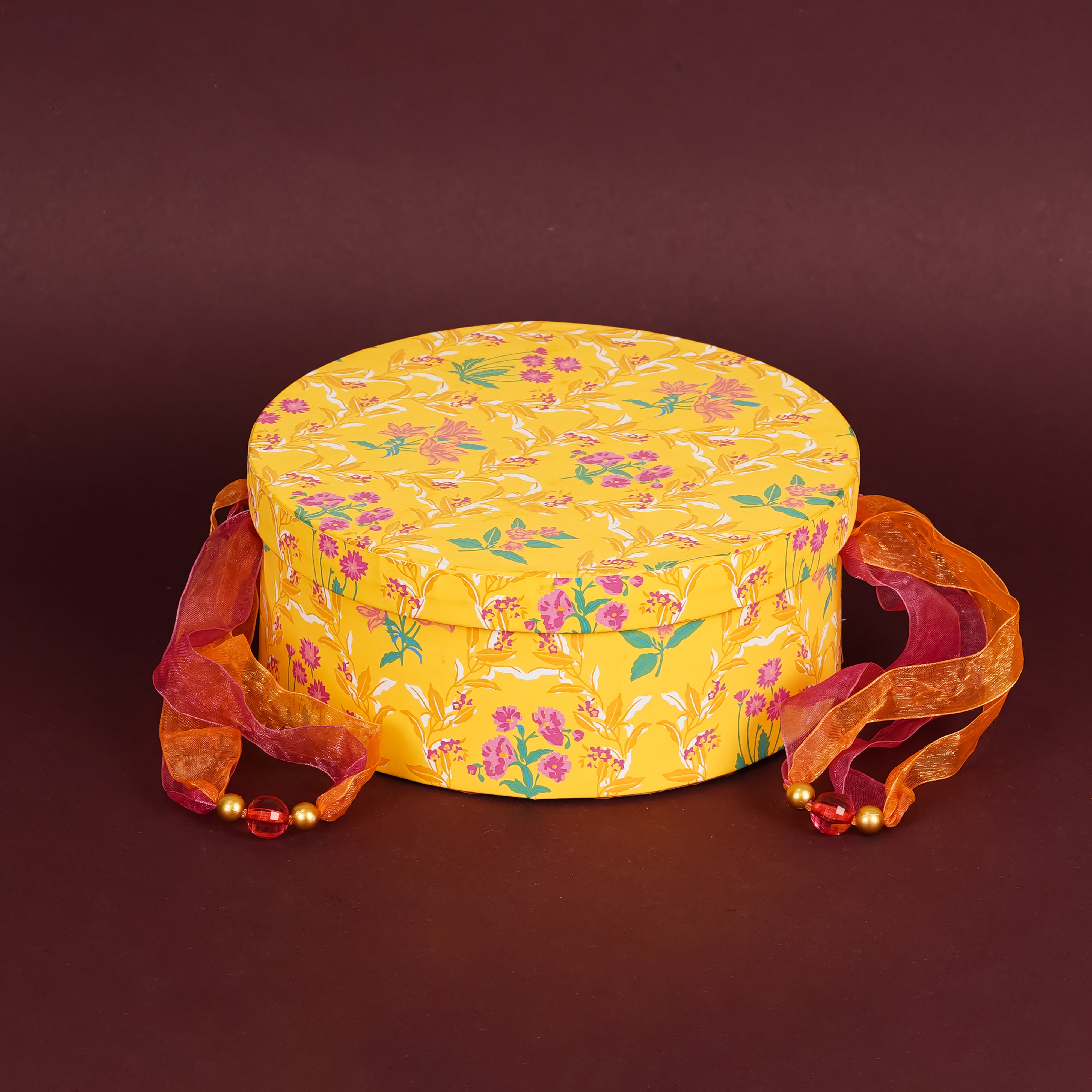 Gul Round Gift Box
