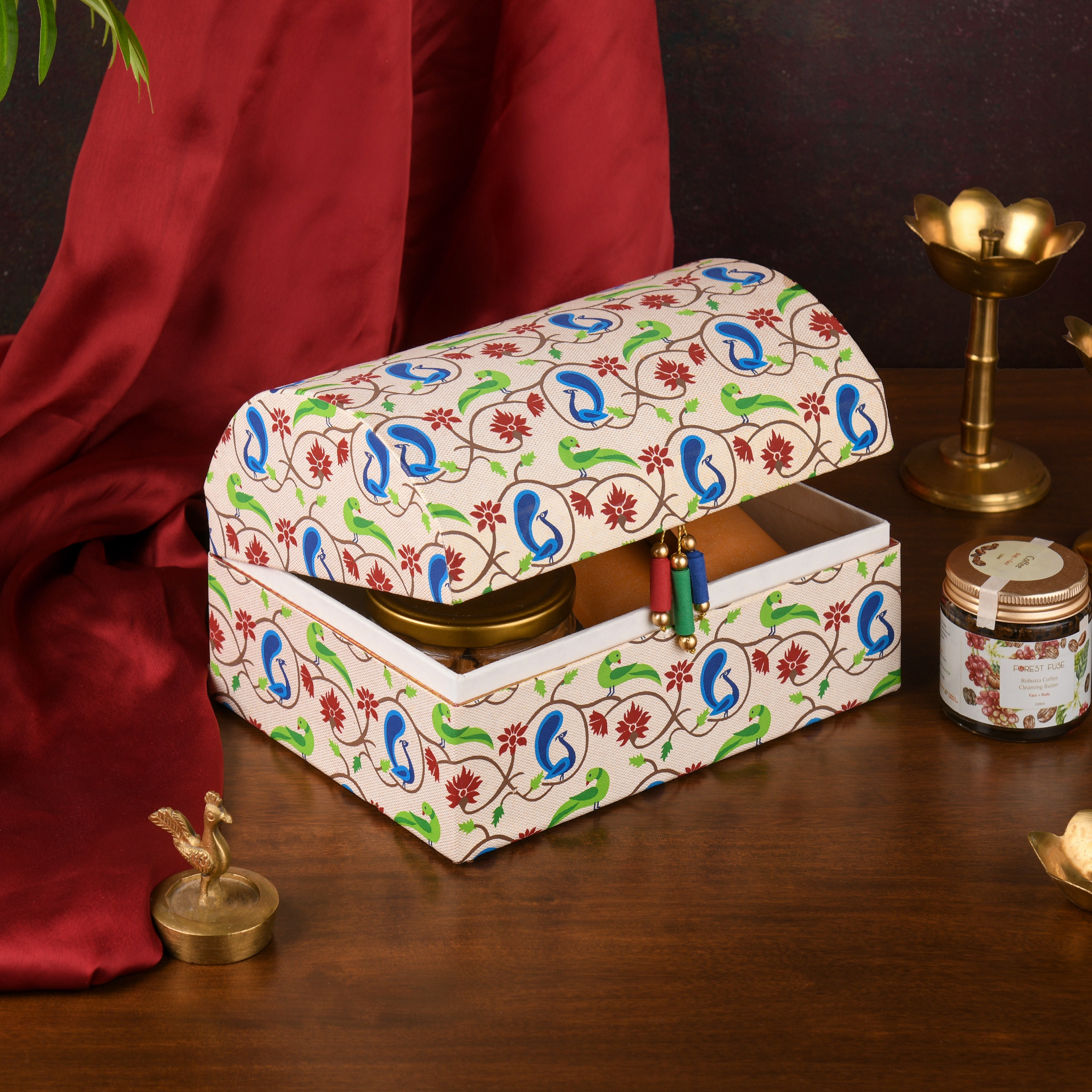 Paithani Large Sandook Box