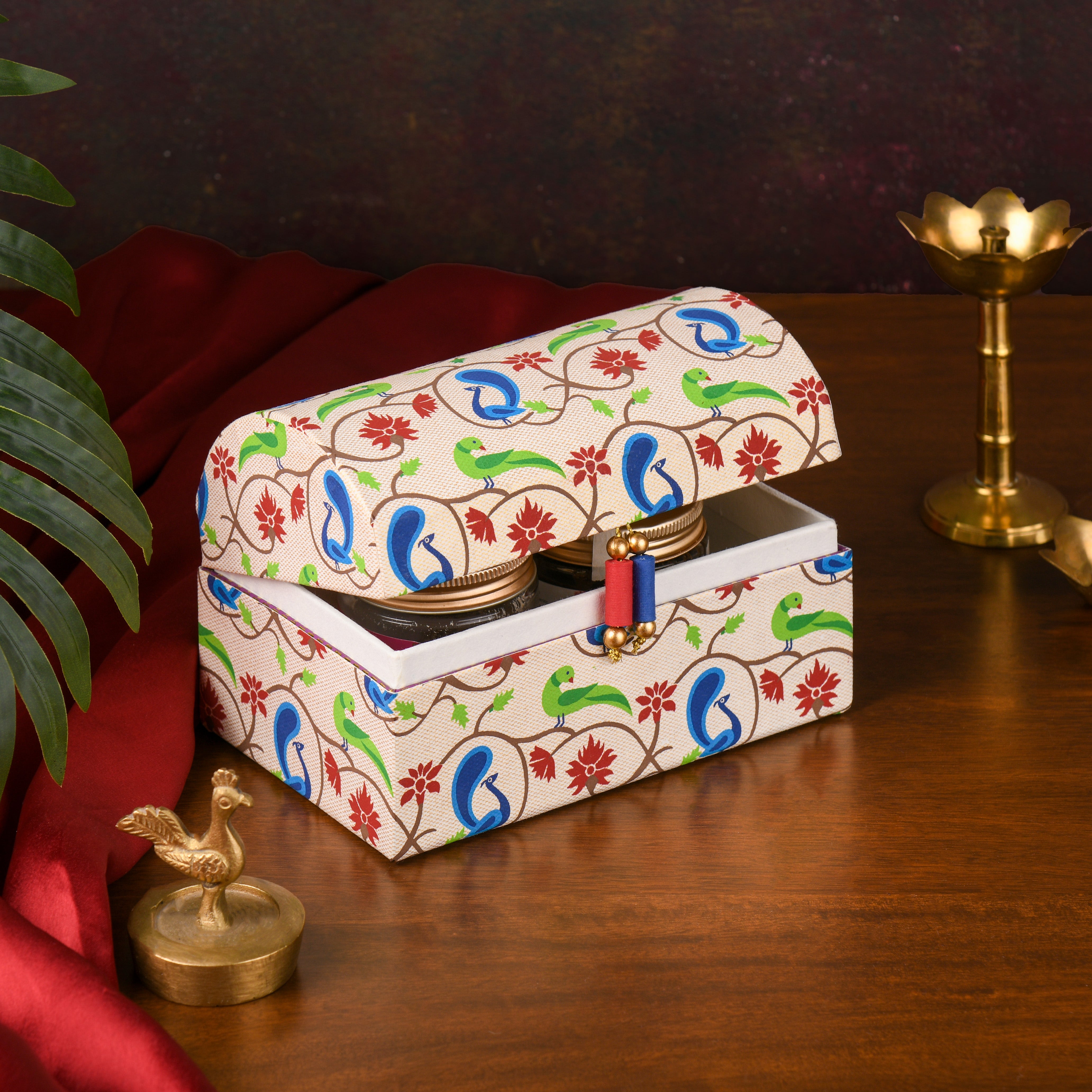 Paithani Small Sandook Box