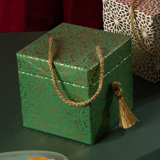 Jaali Square Gift Box