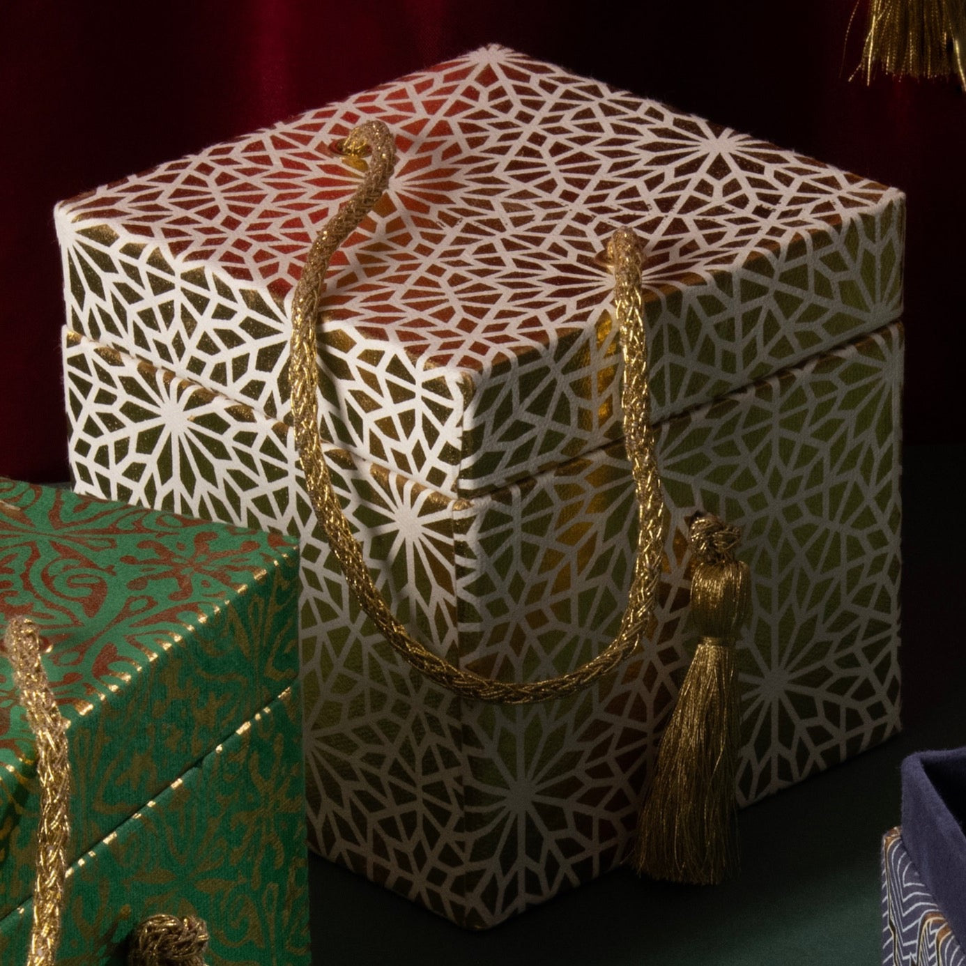 Mosaic Square Gift Box