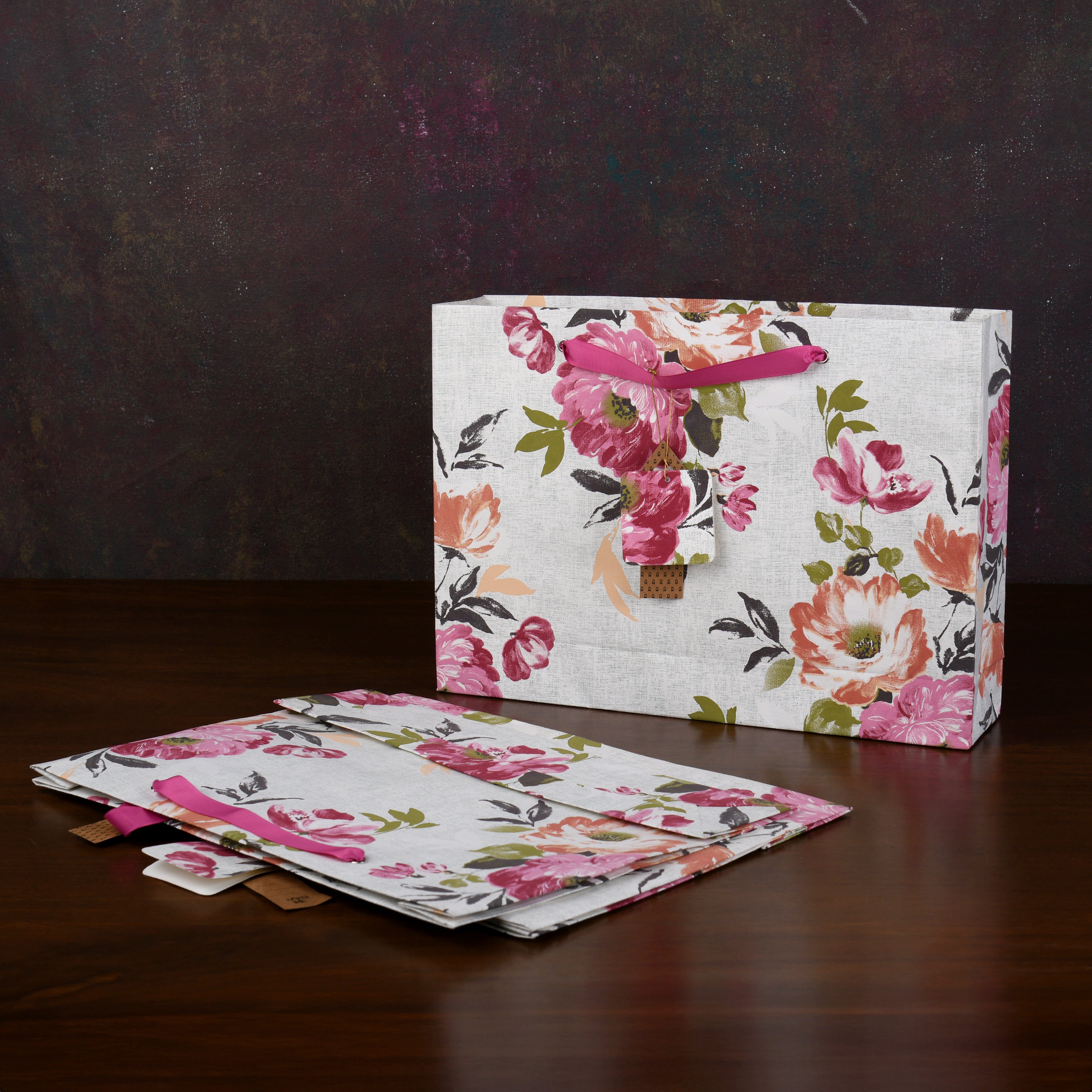 Blossom Flower Large Gift Bag (Set of 3)