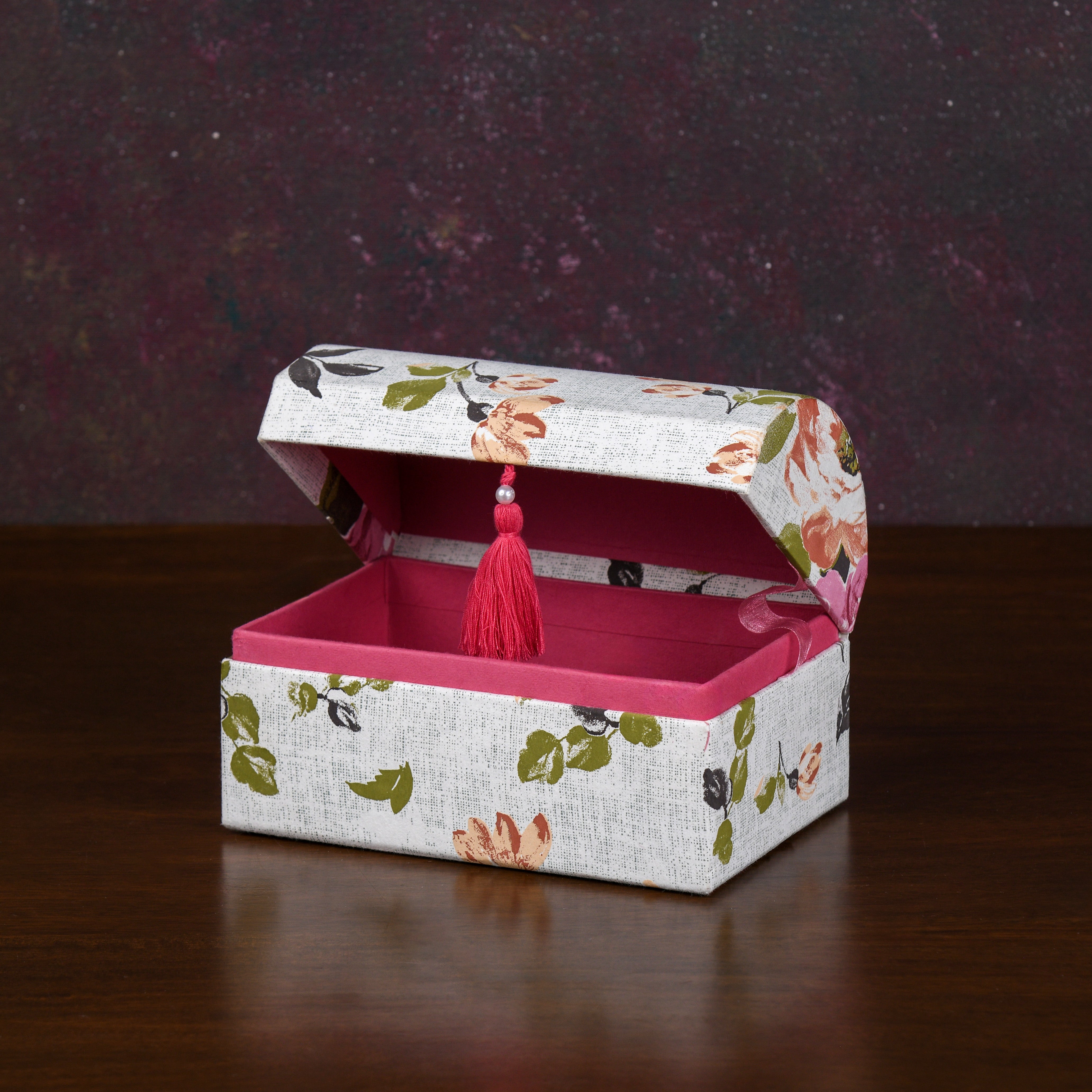 Box Sandok Blossom Small Sandook Box | Keepsake Gift Box – PaperMe