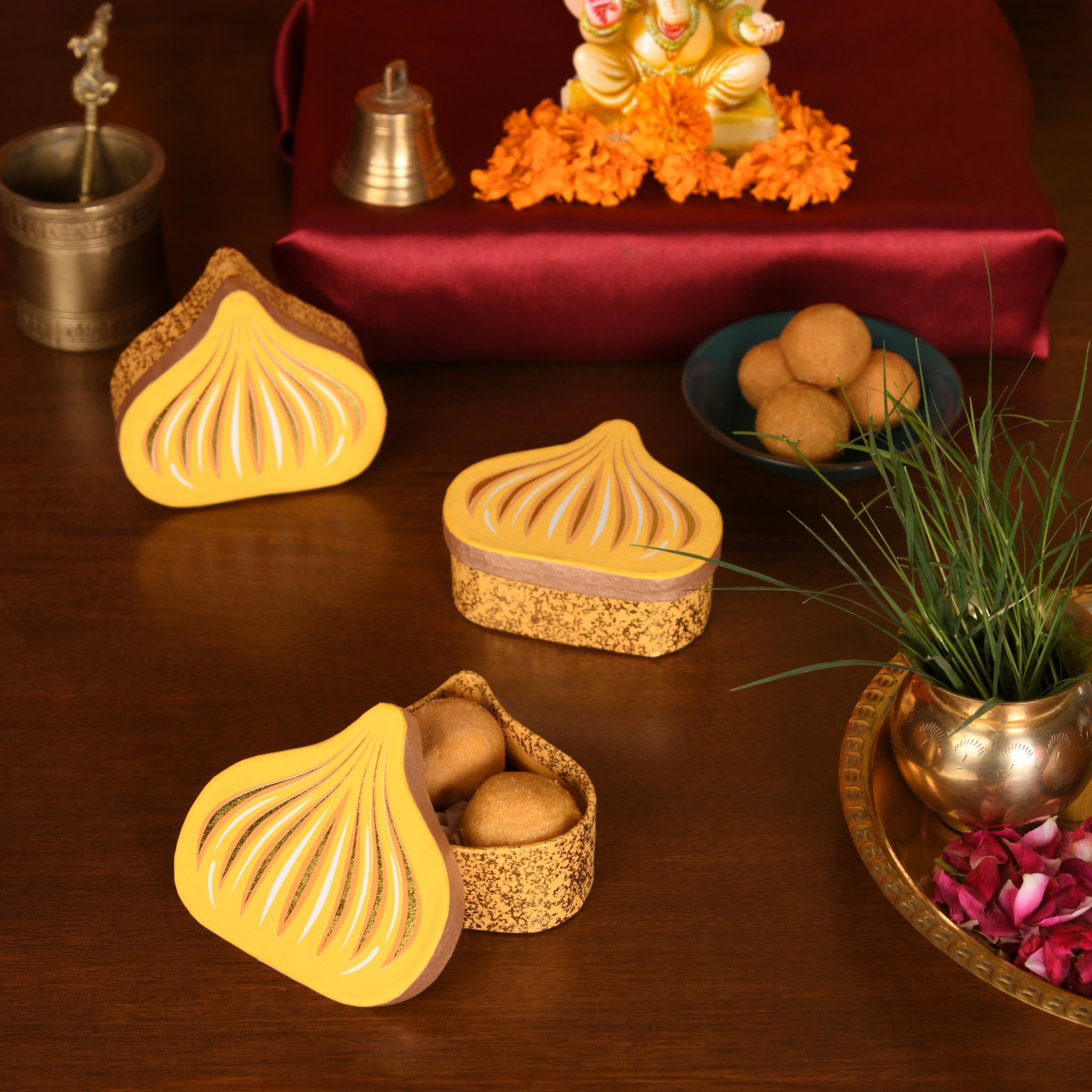 Modak Box (Set of 3)