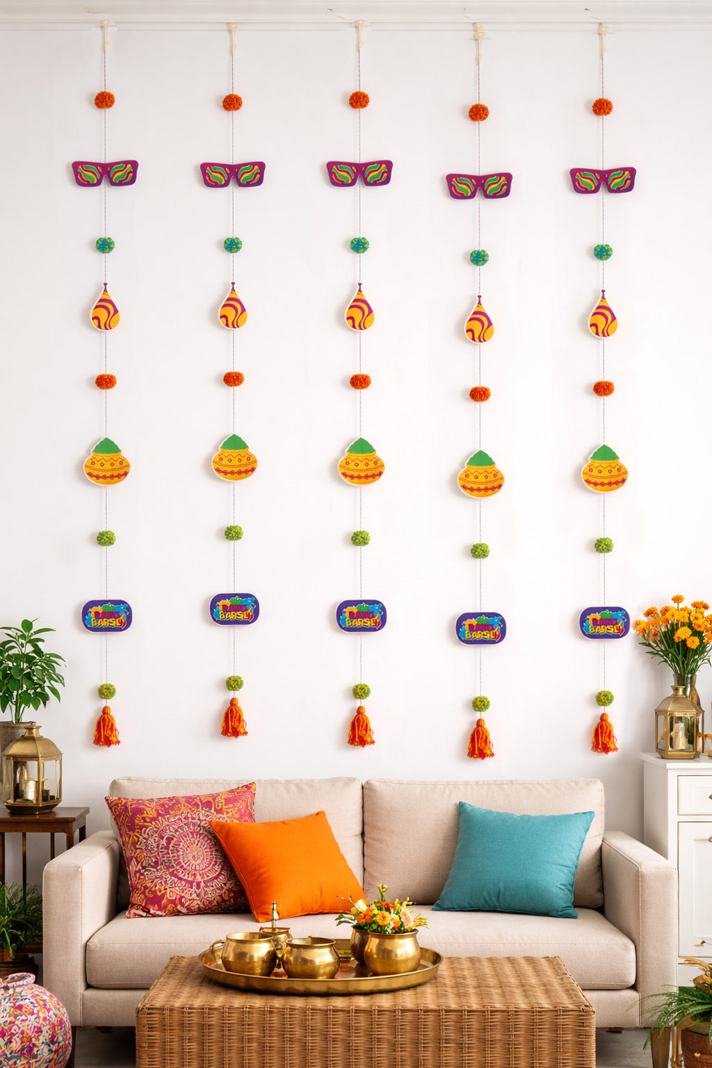 Holi 3D Dangler (NEW)