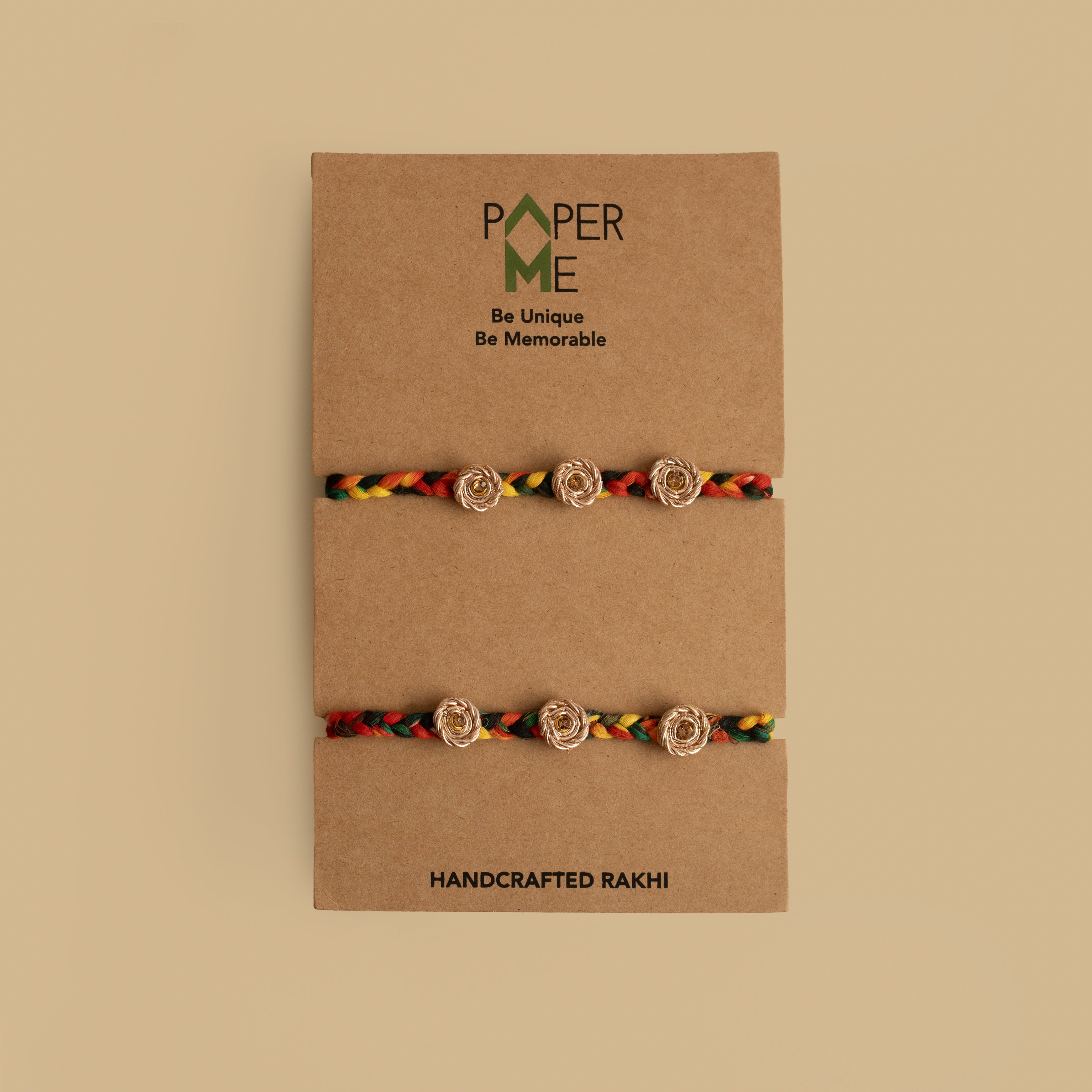 Panchranga Moli Rakhi (Set of 2)