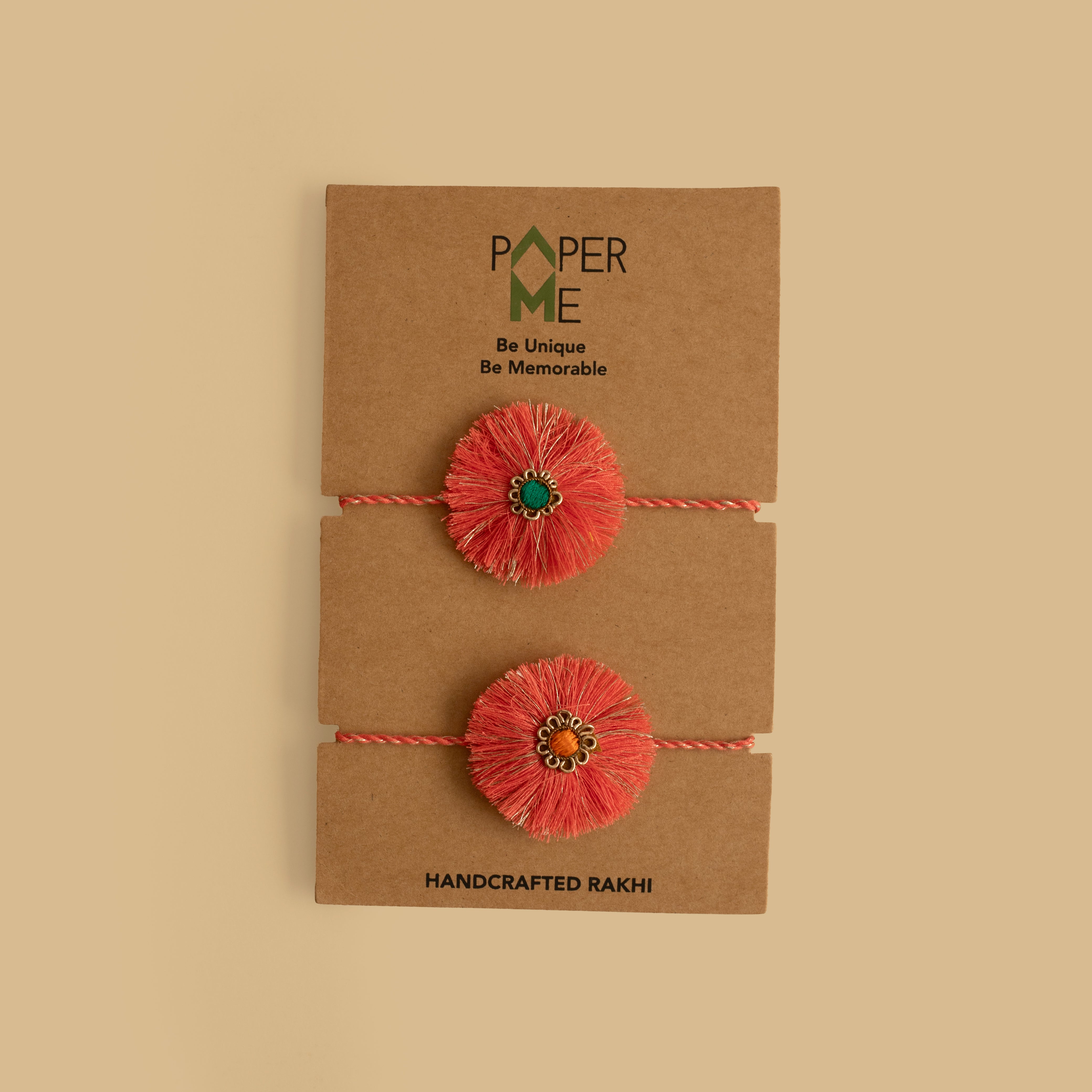 Sunehri Rakhi (Set of 2)