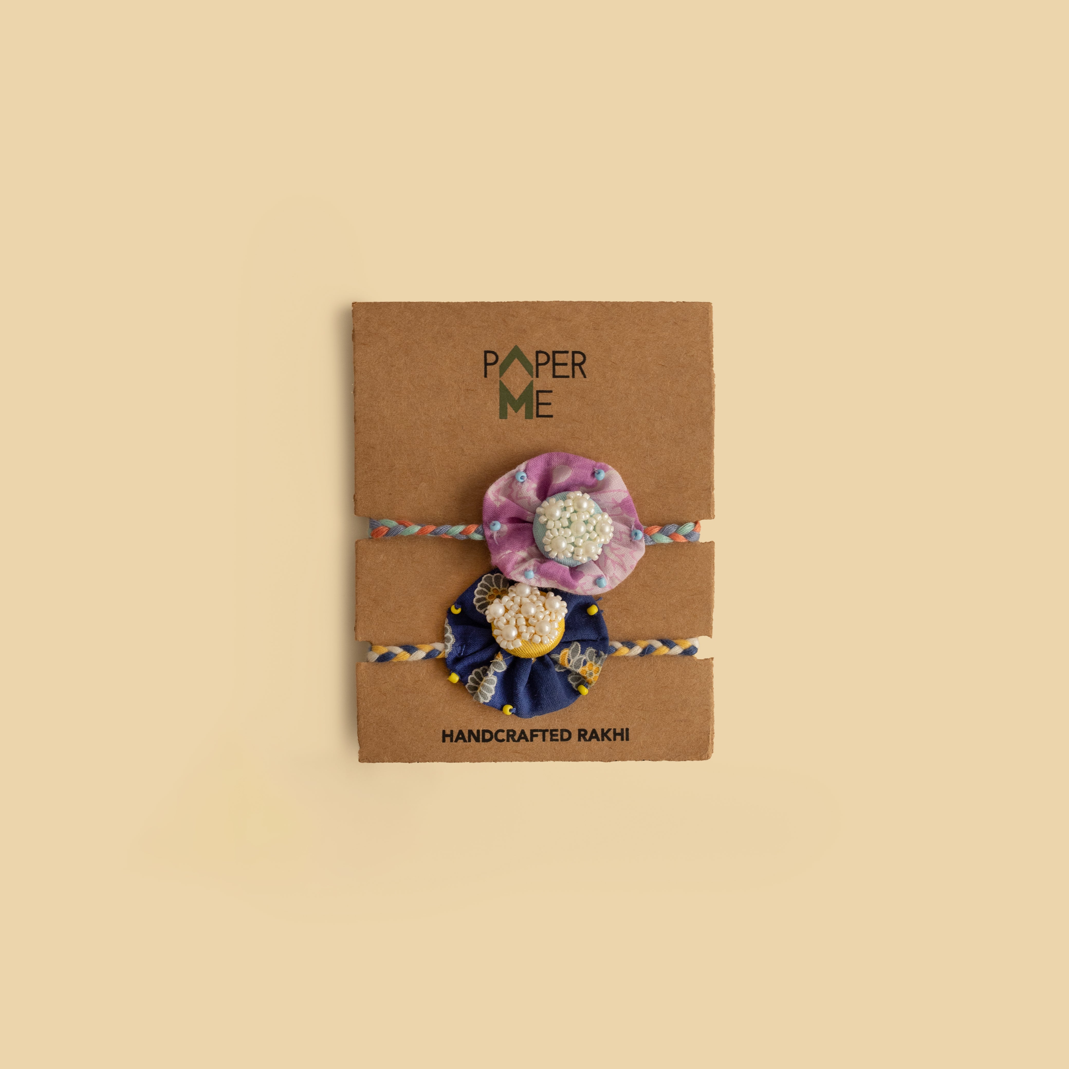 Circular Beads Rakhi (Set of 2)