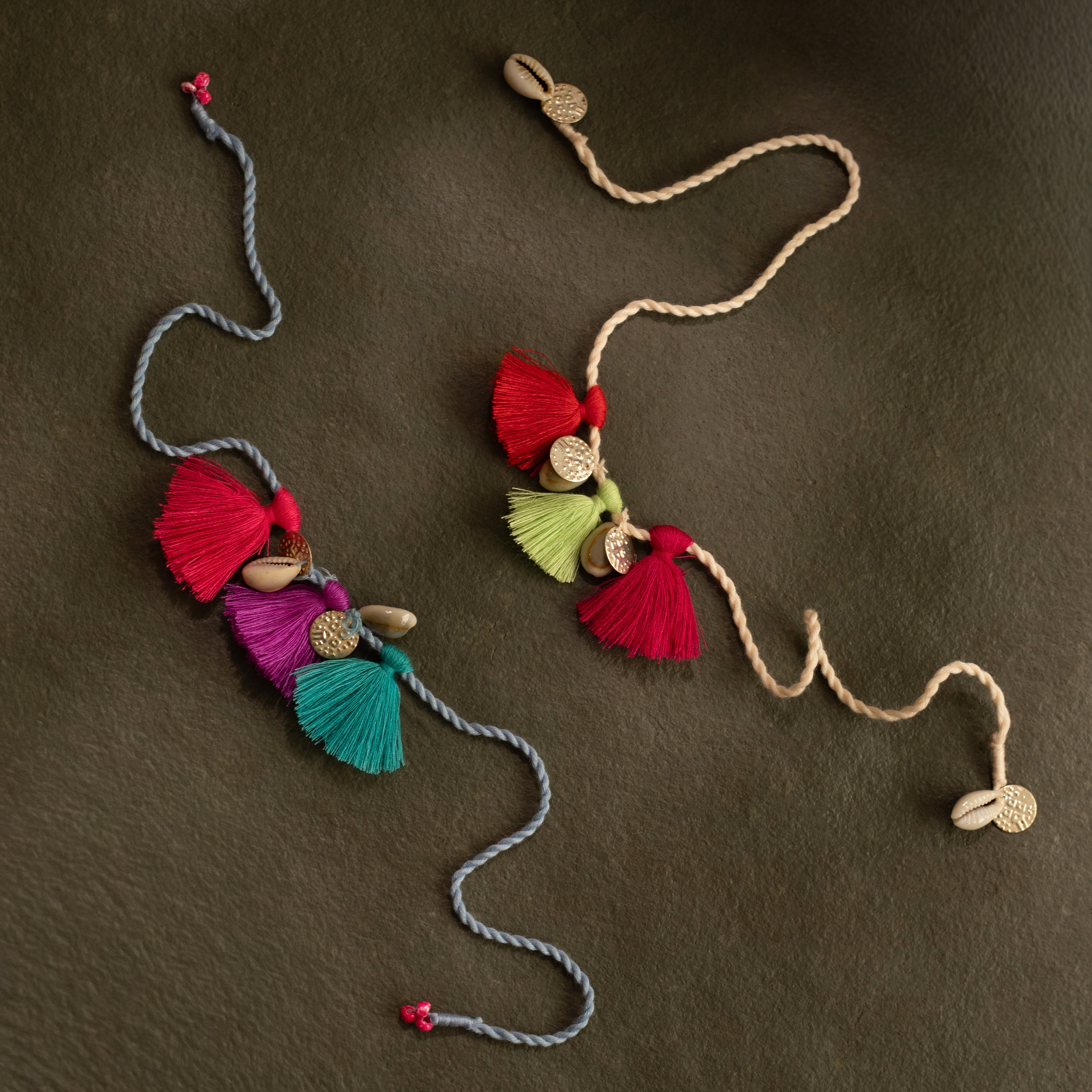 Tassel Kodi Rakhi Set of 2