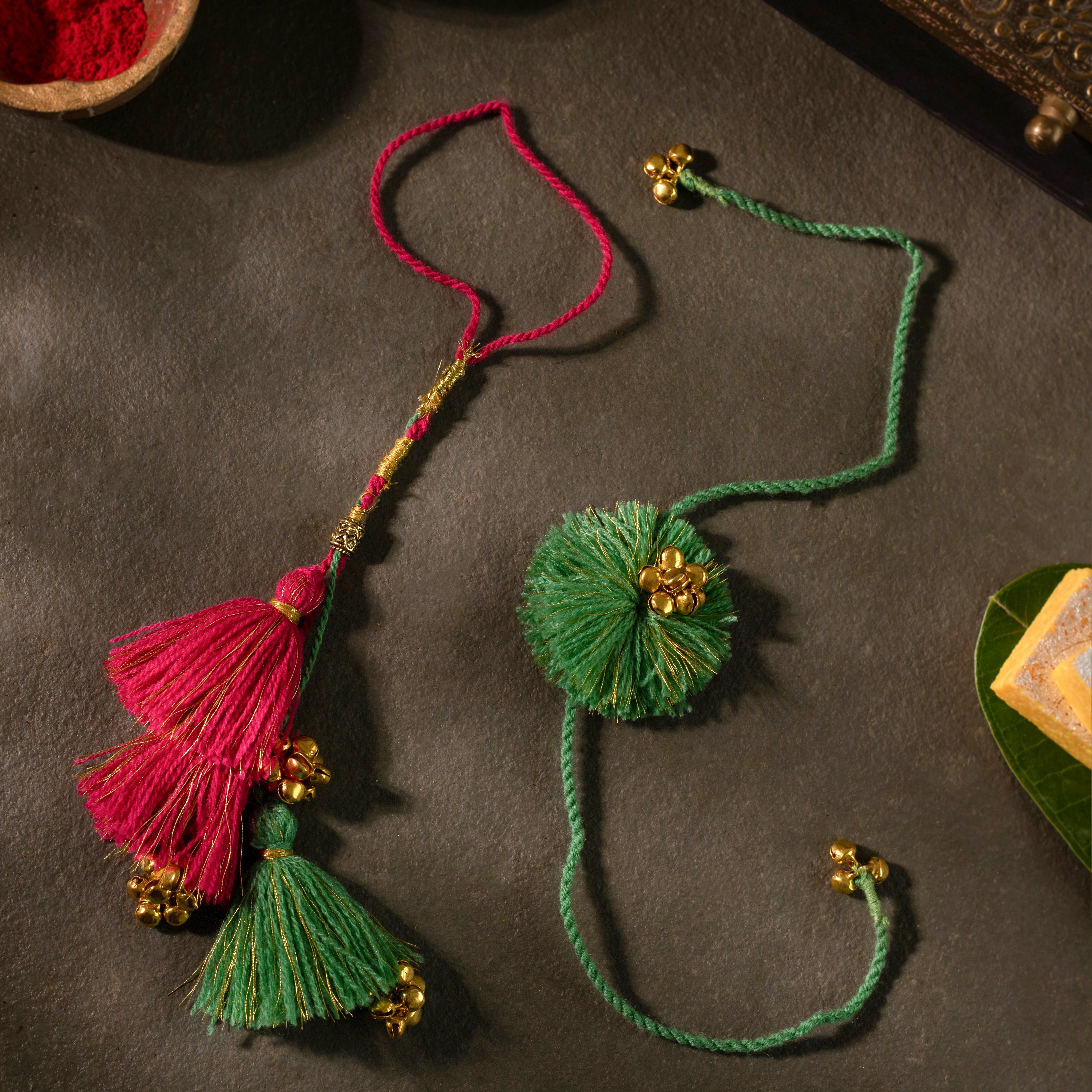 Tassel Ghungroo Rakhi and Lumba
