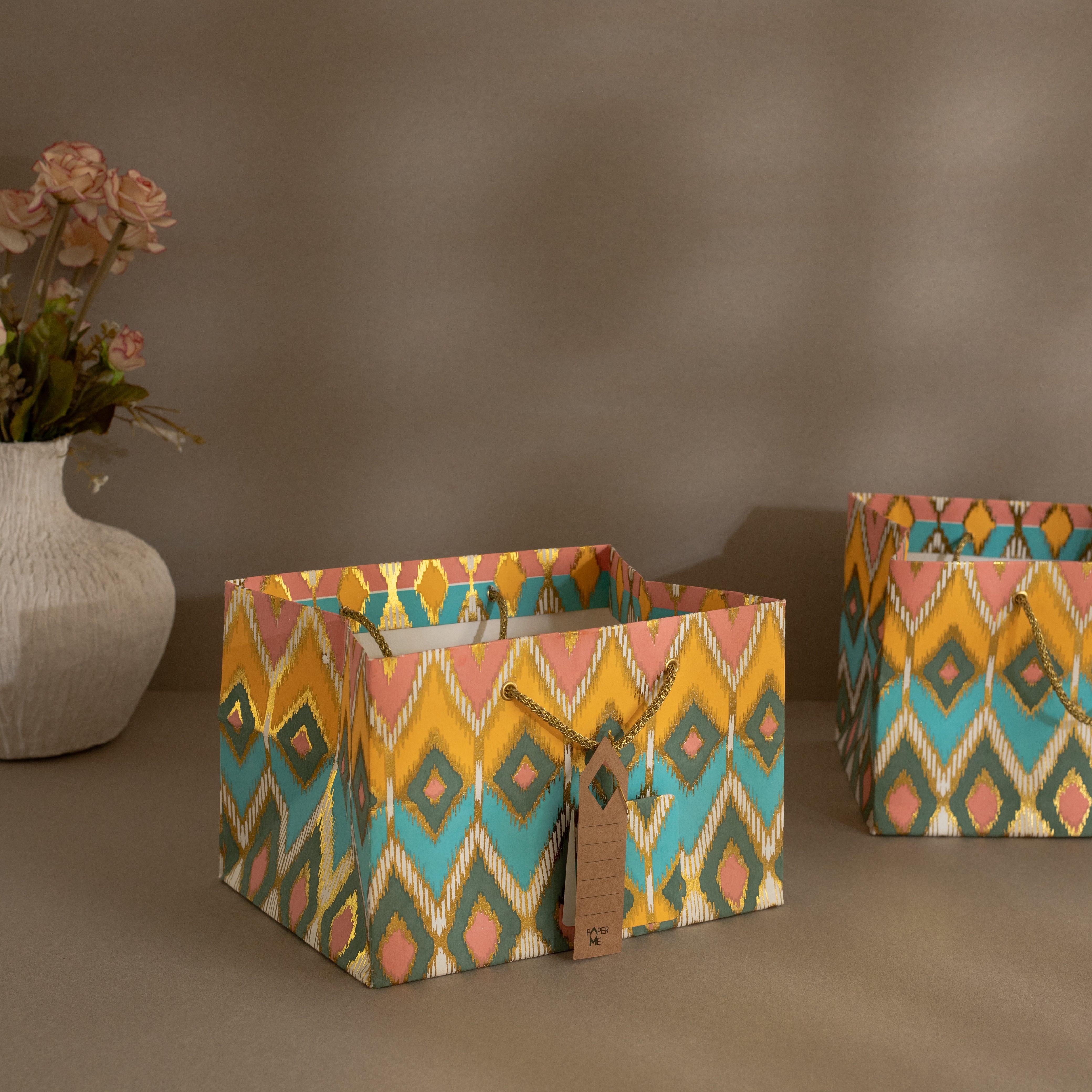 Rangrez Small Broad Base Bag (Set of 2)