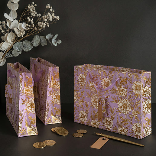 Botanical Large Gift Bag ( Set of 3 )