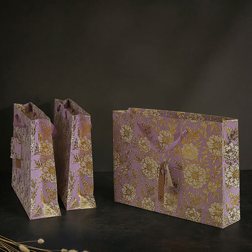 Botanical Large Gift Bag ( Set of 3 )