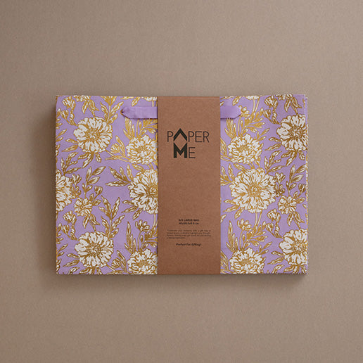 Botanical Large Gift Bag ( Set of 3 )