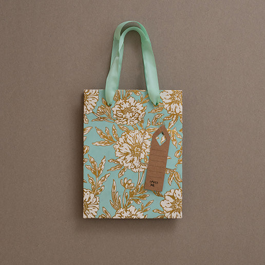Botanical Small Gift Bag (Set Of 3)