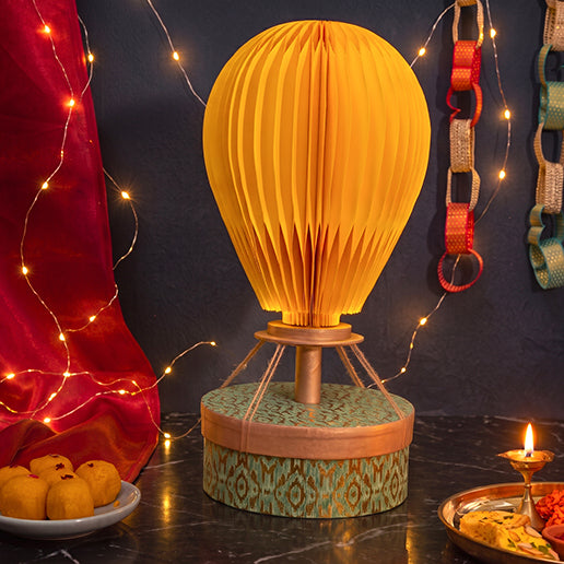 Hot Air Balloon Round Box