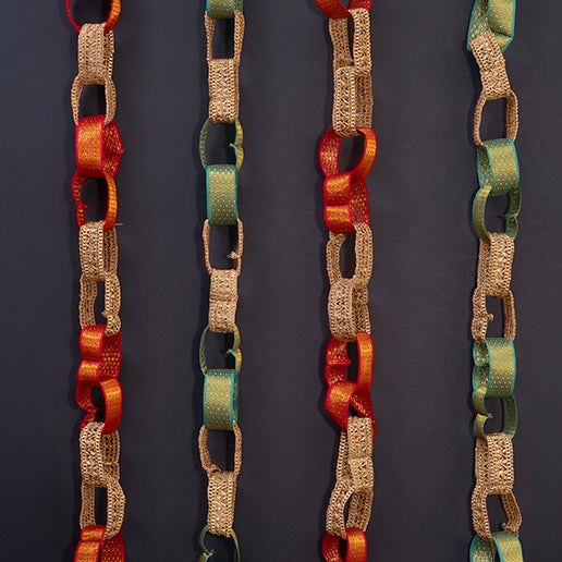 Brocade Gota Dangler ( Set of 4 )