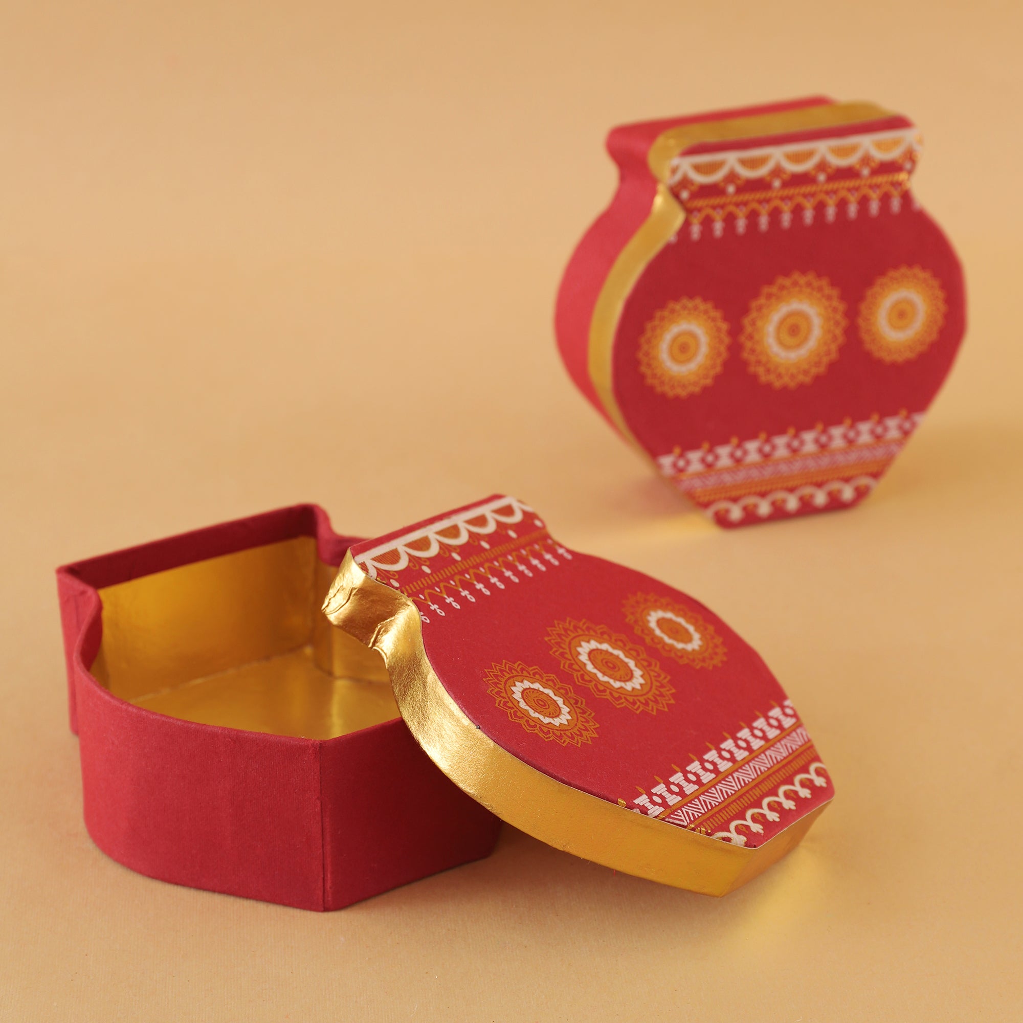 Kalash Shape Box (Set of 2)