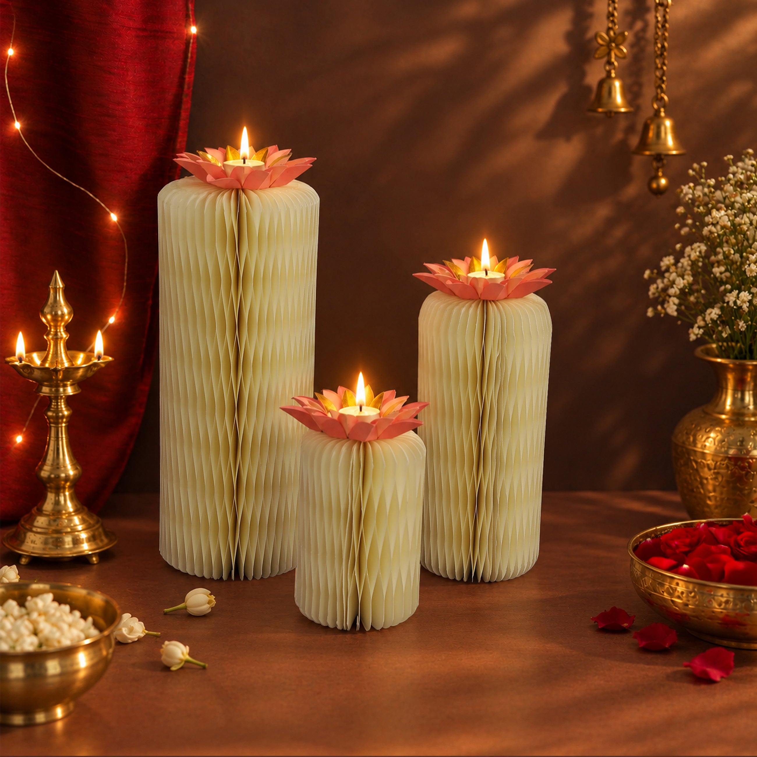 Lotus Accordian Trio Gift Set