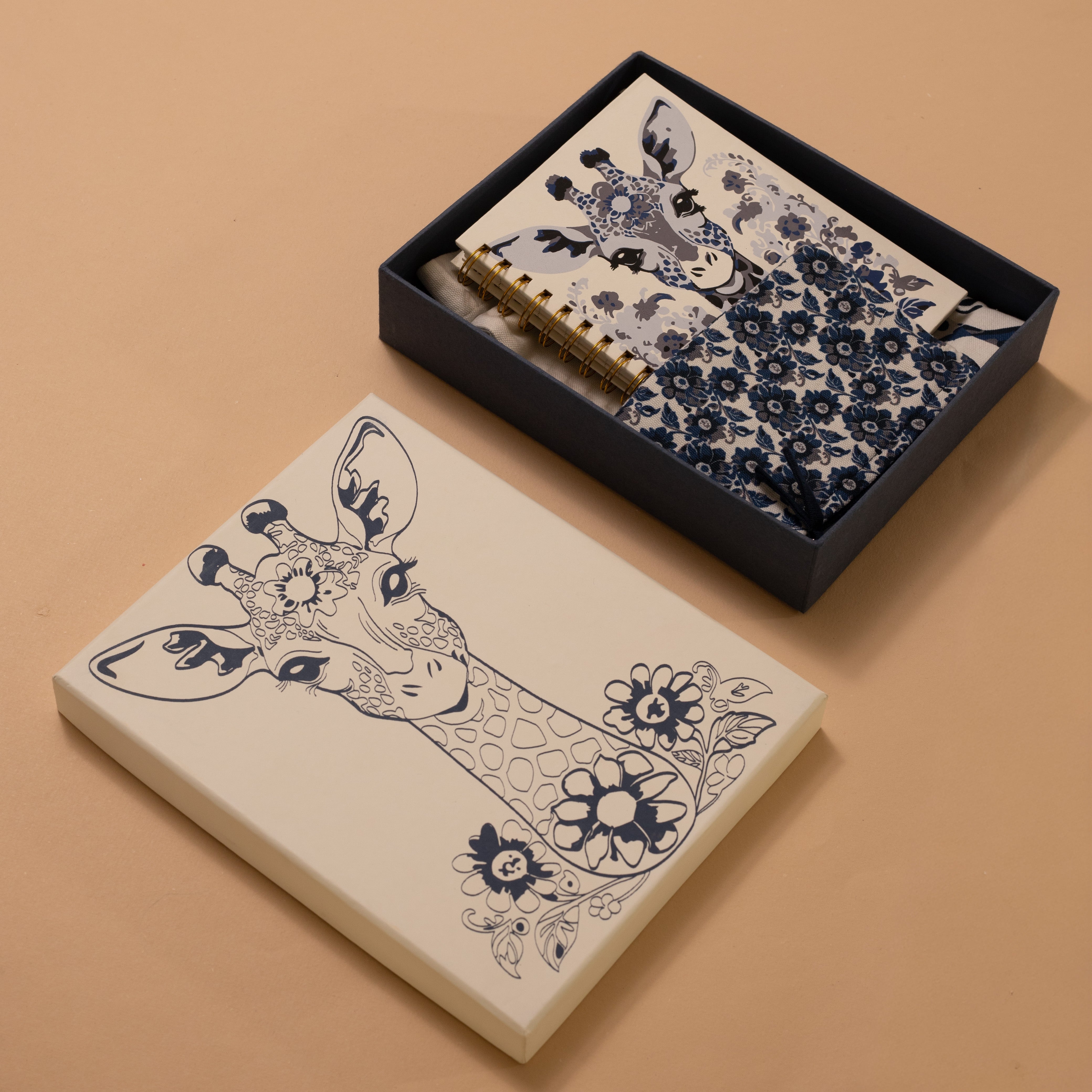 The Wanderlust Essential Gift  ( Tote Bag , Pouch & Note Book )