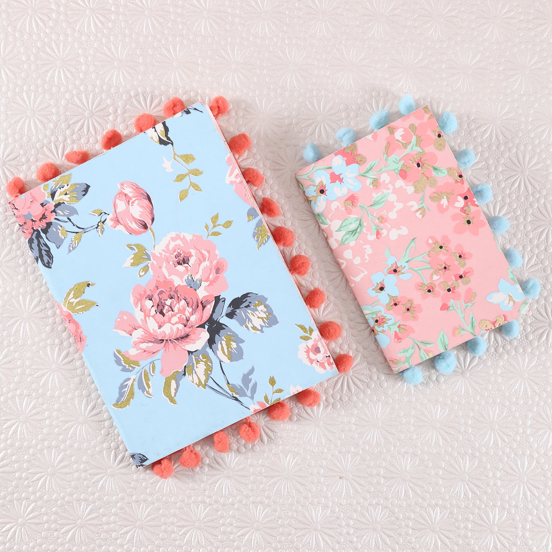 Bloom Pom Pom Notebook