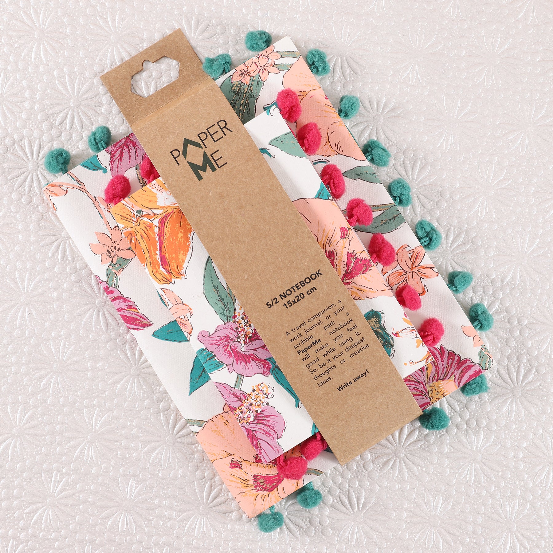 Bahar Pom Pom Notebook
