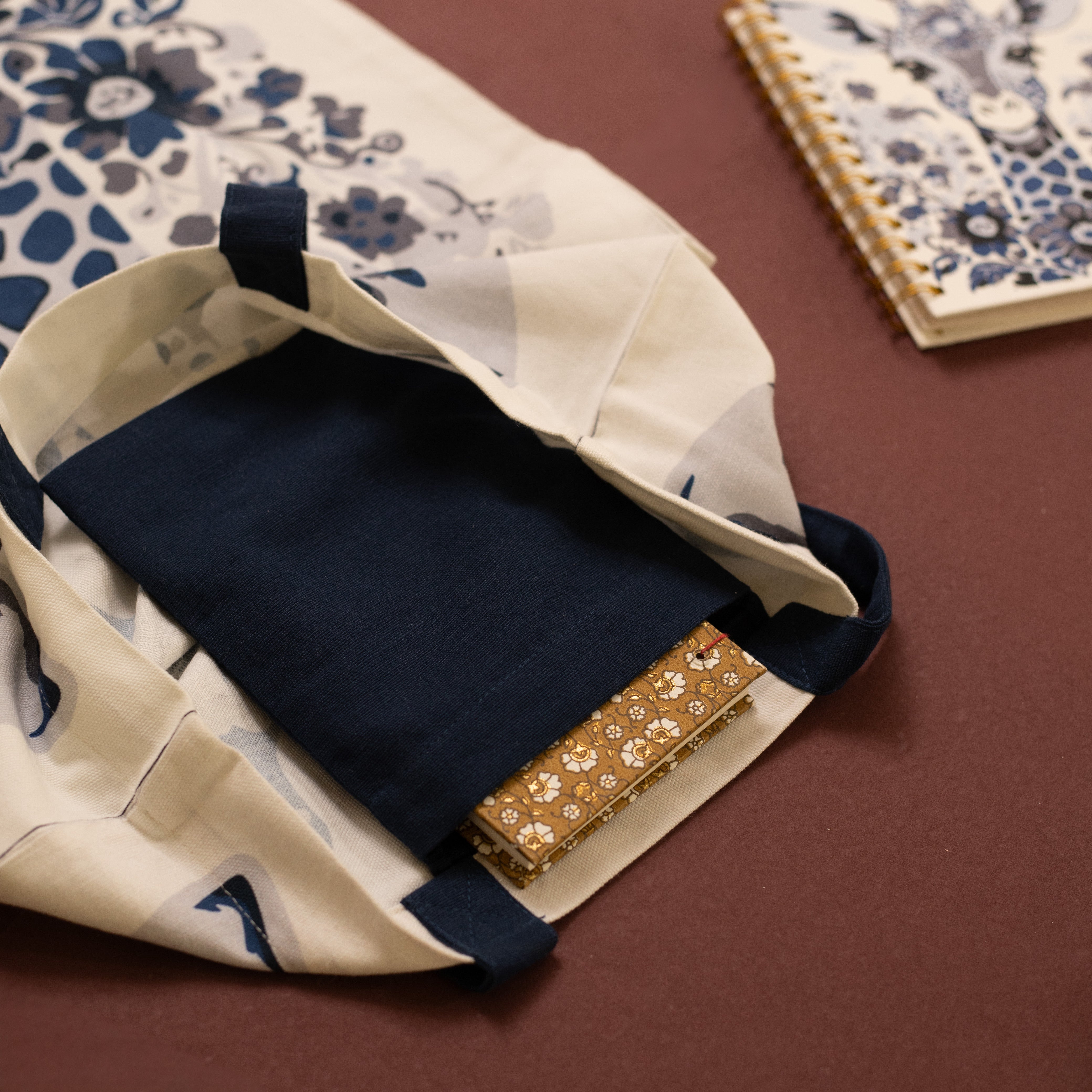 The Wanderlust Essential Gift  ( Tote Bag , Pouch & Note Book )