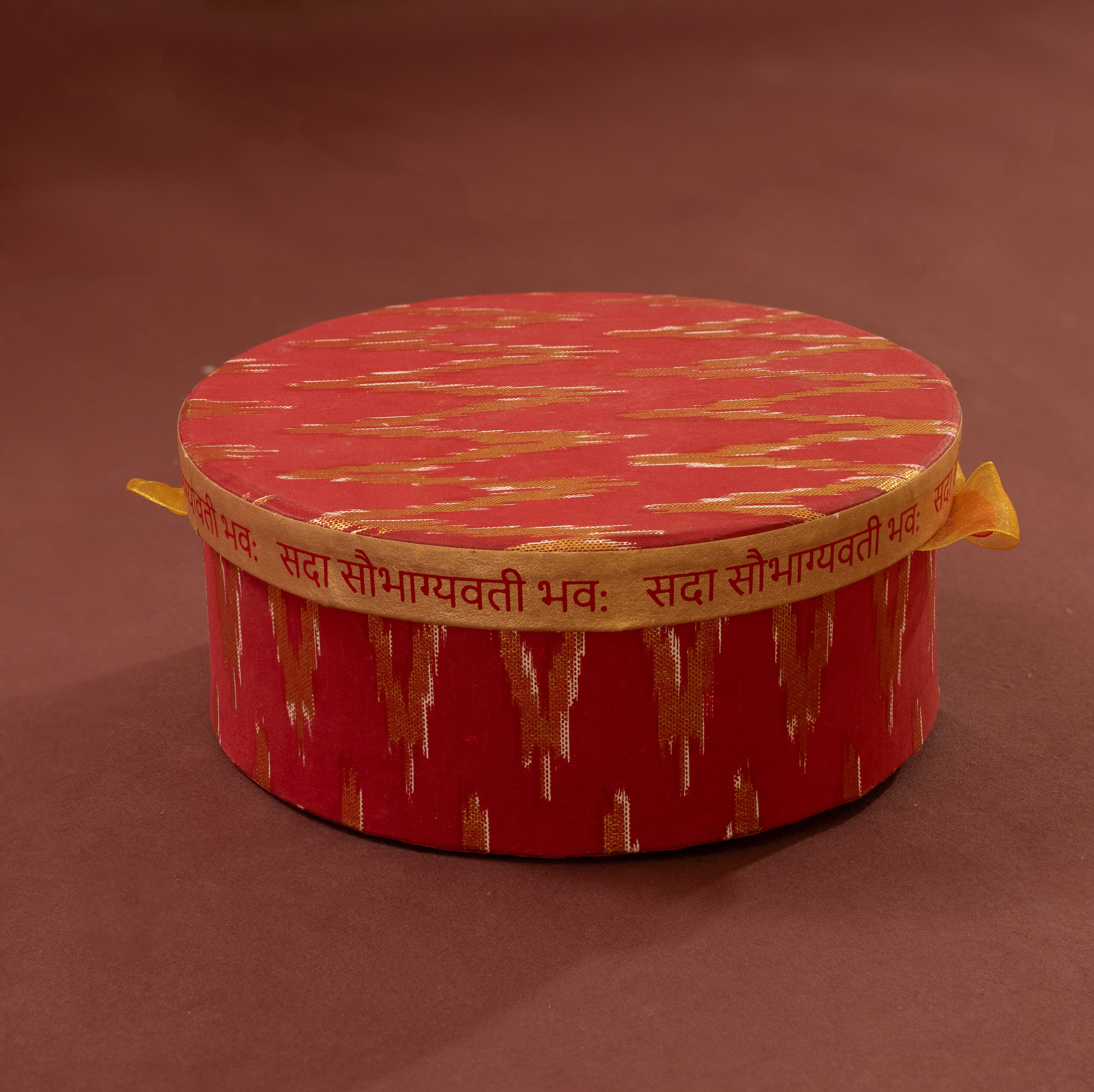 Saubhagyawati Round Gift Box